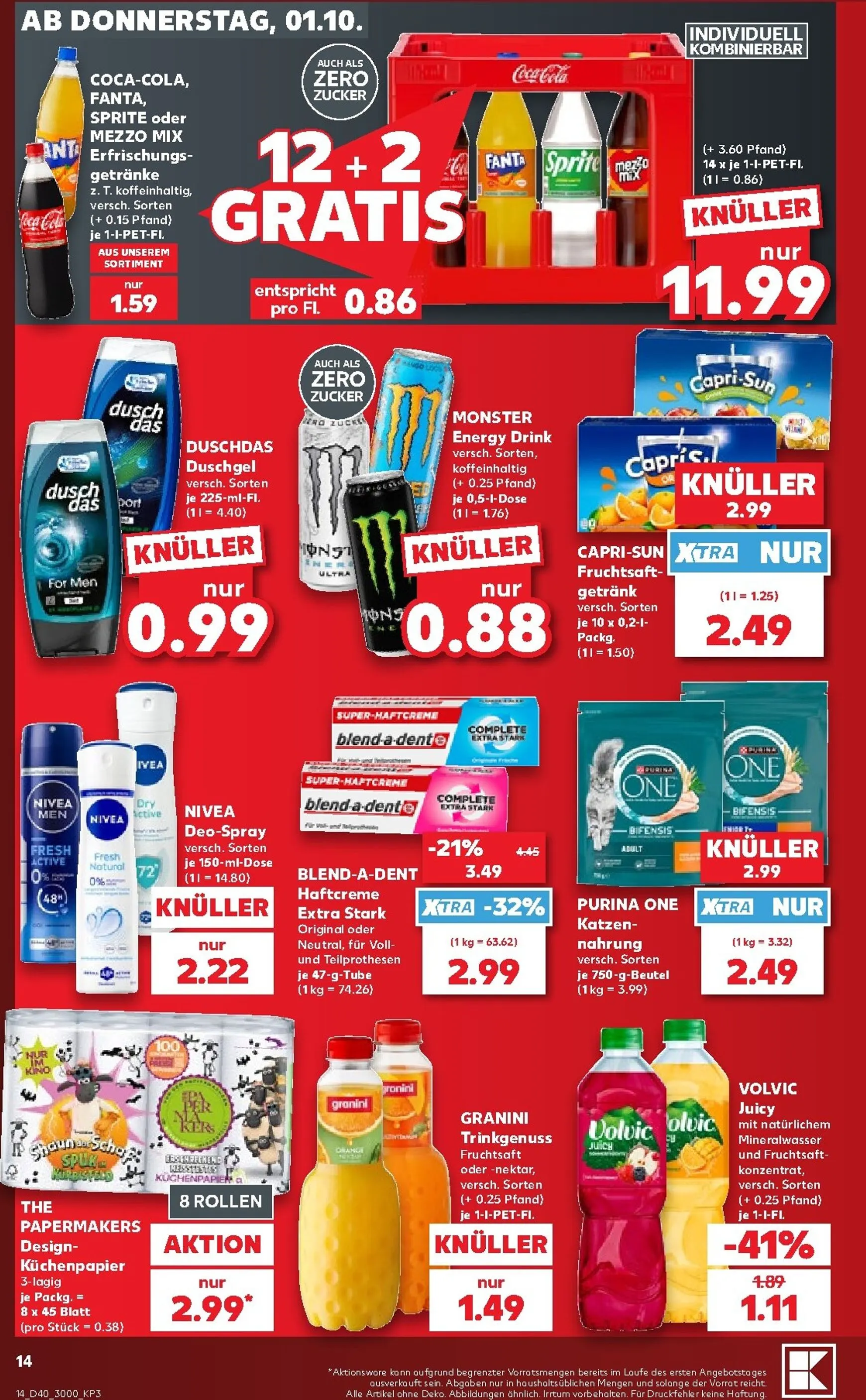 Neuer Kaufland Prospekt – von Donnerstag 01.10.2026 bis Mittwoch 07.10.2026 von 1. Oktober bis 7. Oktober 2026 - Prospekt seite 15