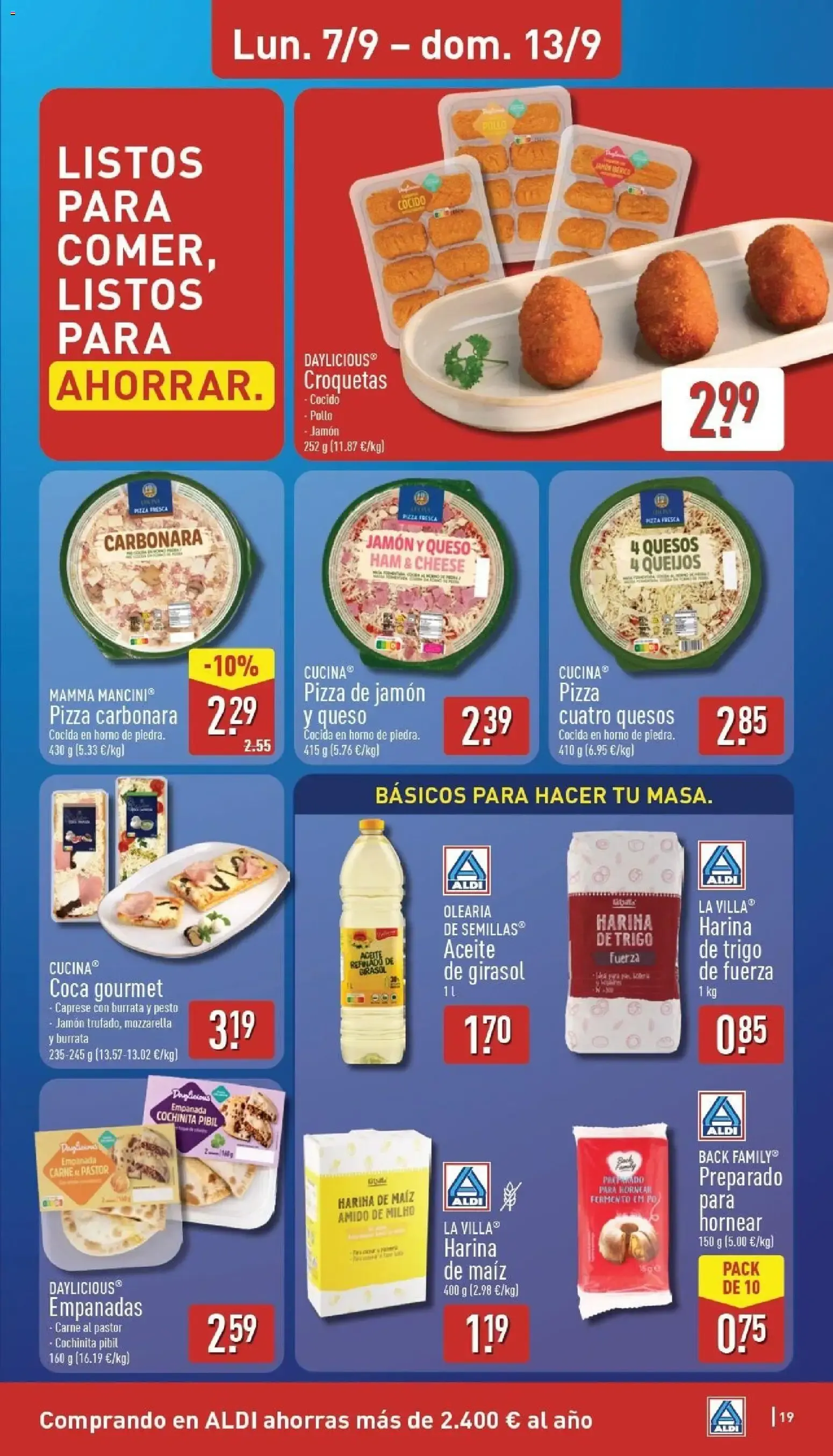 Catálogo de Aldi folleto Canarias del 07/09/2026 | Catálogo 7 de septiembre al 13 de septiembre 2026 - Página 19