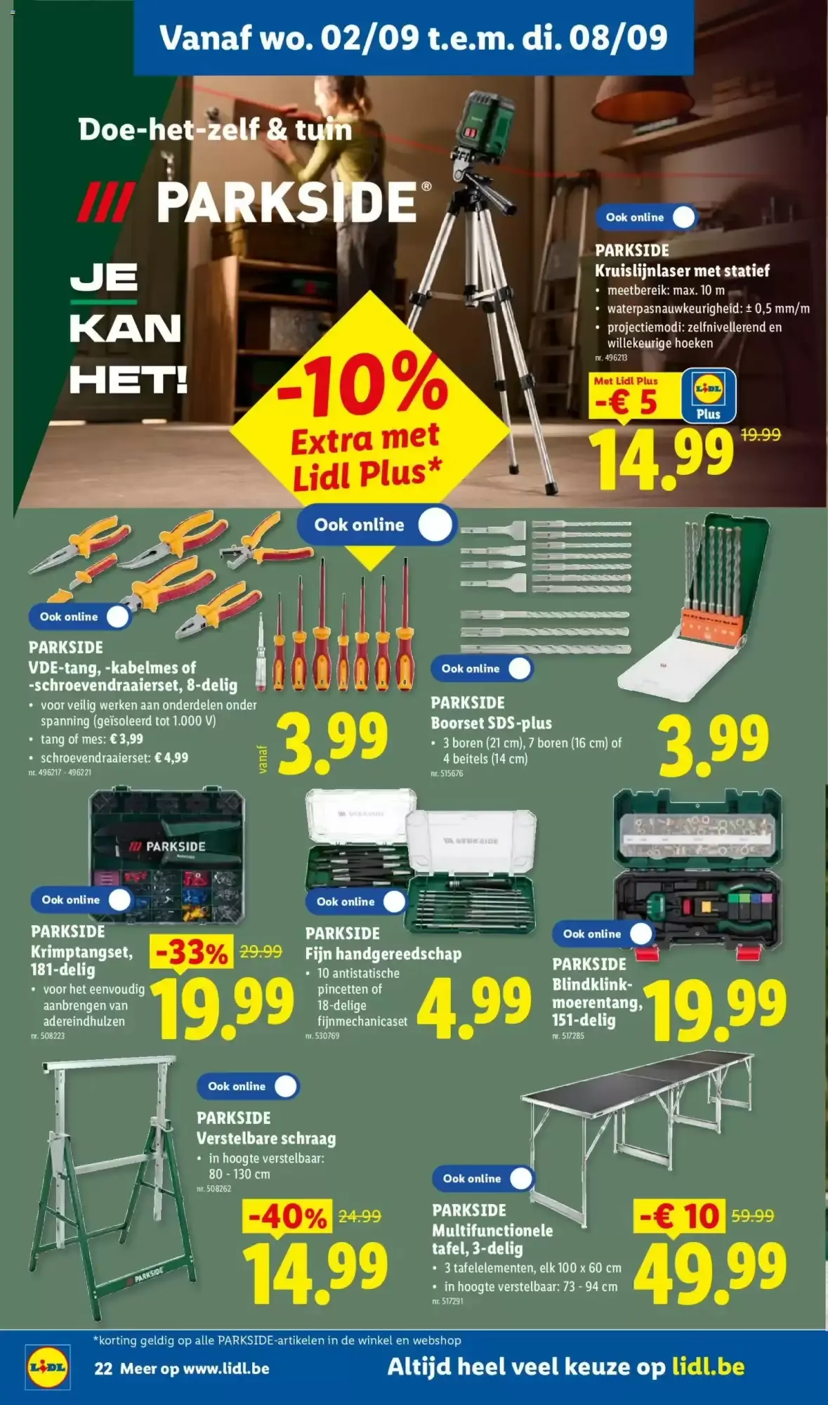 Super hero weken van 31 augustus tot 5 september 2026 - folder pagina 22