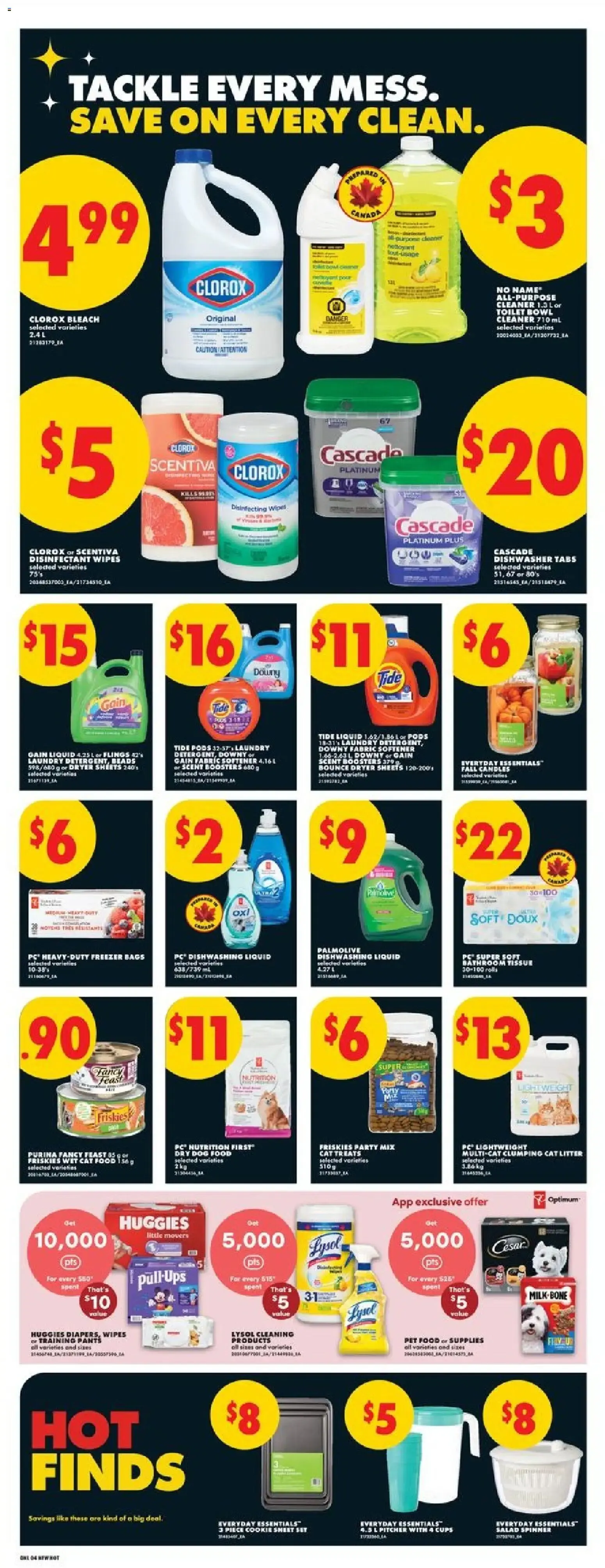 NOFRILLS FLYER PRICES EFFECTIVE THURSDAY, SEPTEMBER 24 TO WEDNESDAY, SEPTEMBER 30, 2026. from September 24 to September 30 2026 - flyer page 9