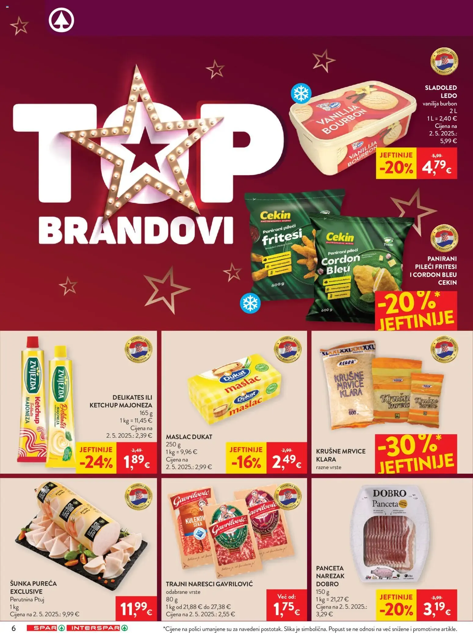Katalog Interspar Katalog novi od 12.08.2026 na listanje > letak digitalni od 12. kolovoza do 18. kolovoza 2026. - Pregled Stranica 6
