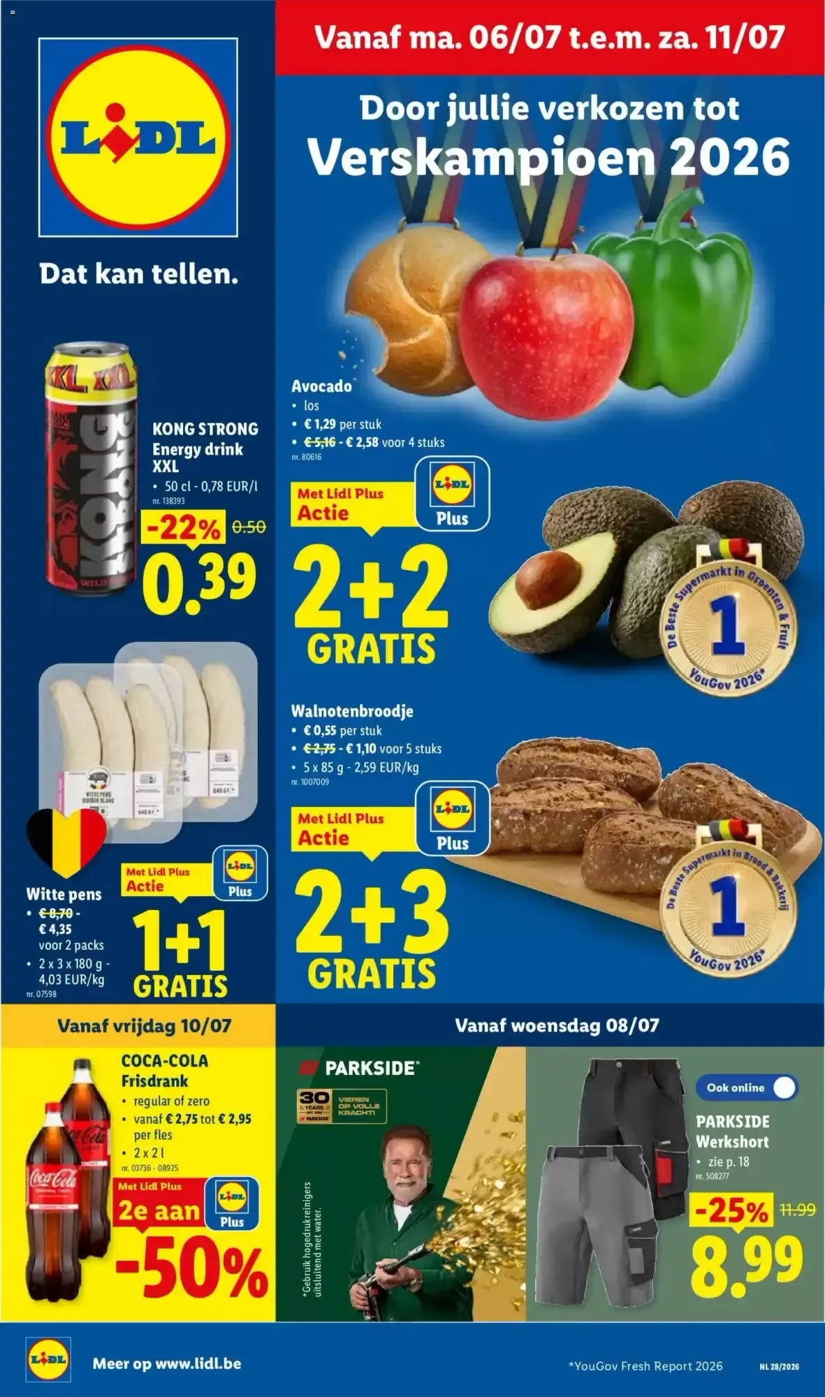 Lidl folder week 28 van 6 juli tot 11 juli 2026 - folder pagina 1