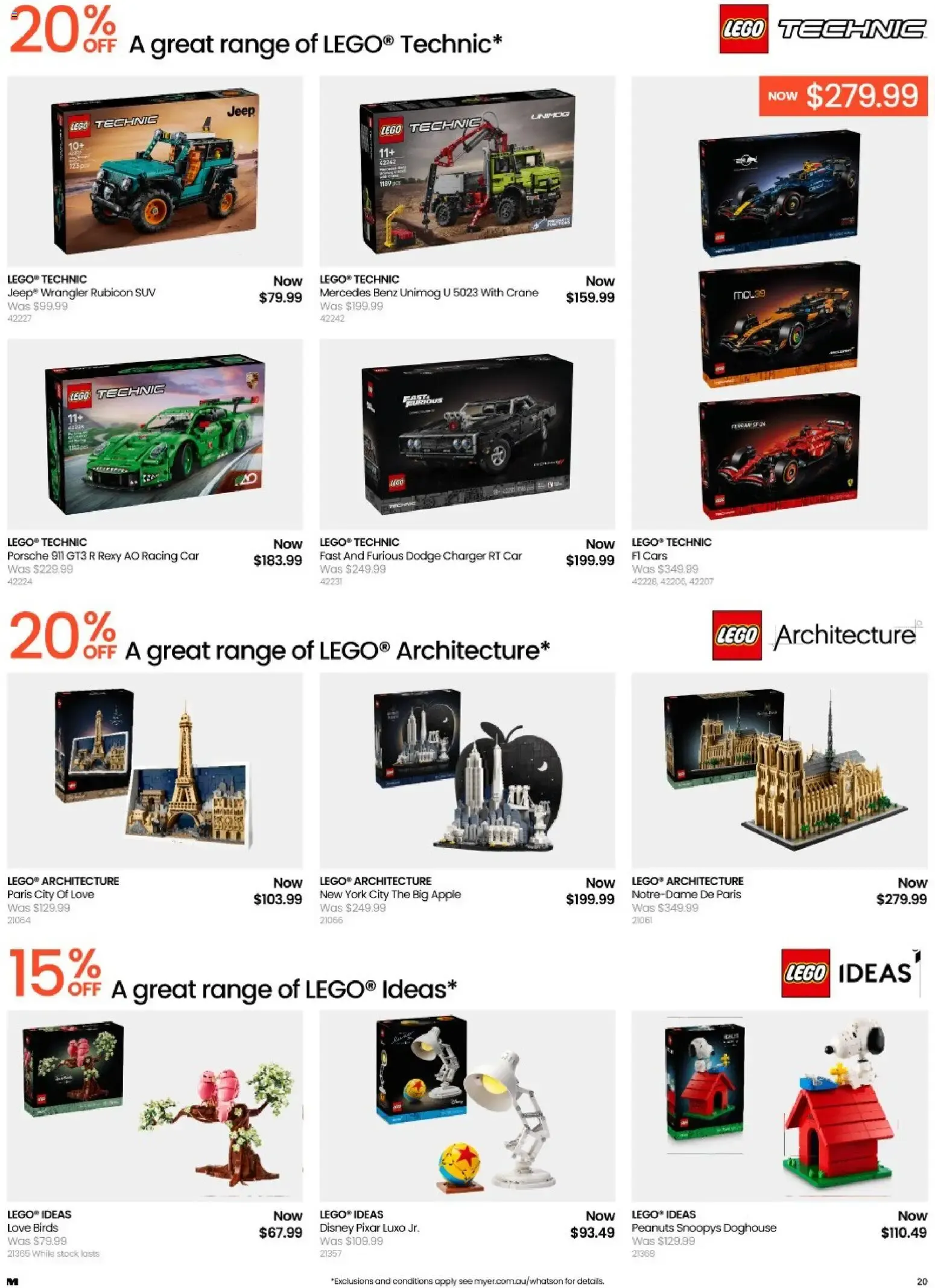Myer - Toy Sale - 22/06/2026 > weekly / monthly specials - Catalogue valid from 22 June to 19 July 2026 - page 20
