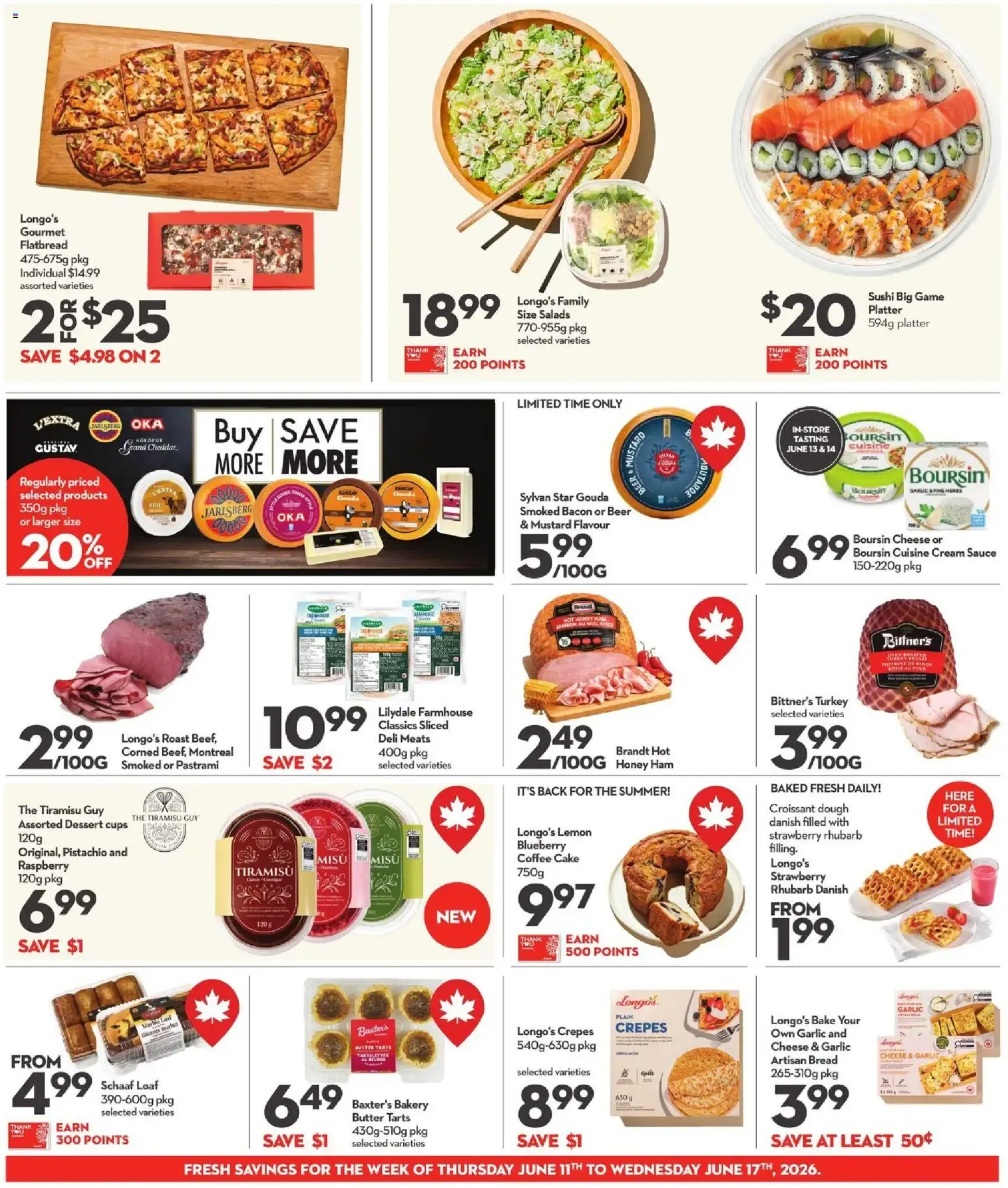 Longo's weekly flyer / circulaire from Jun 11, 2026 > weekly specials & deals from June 11 to June 17 2026 - flyer page 6