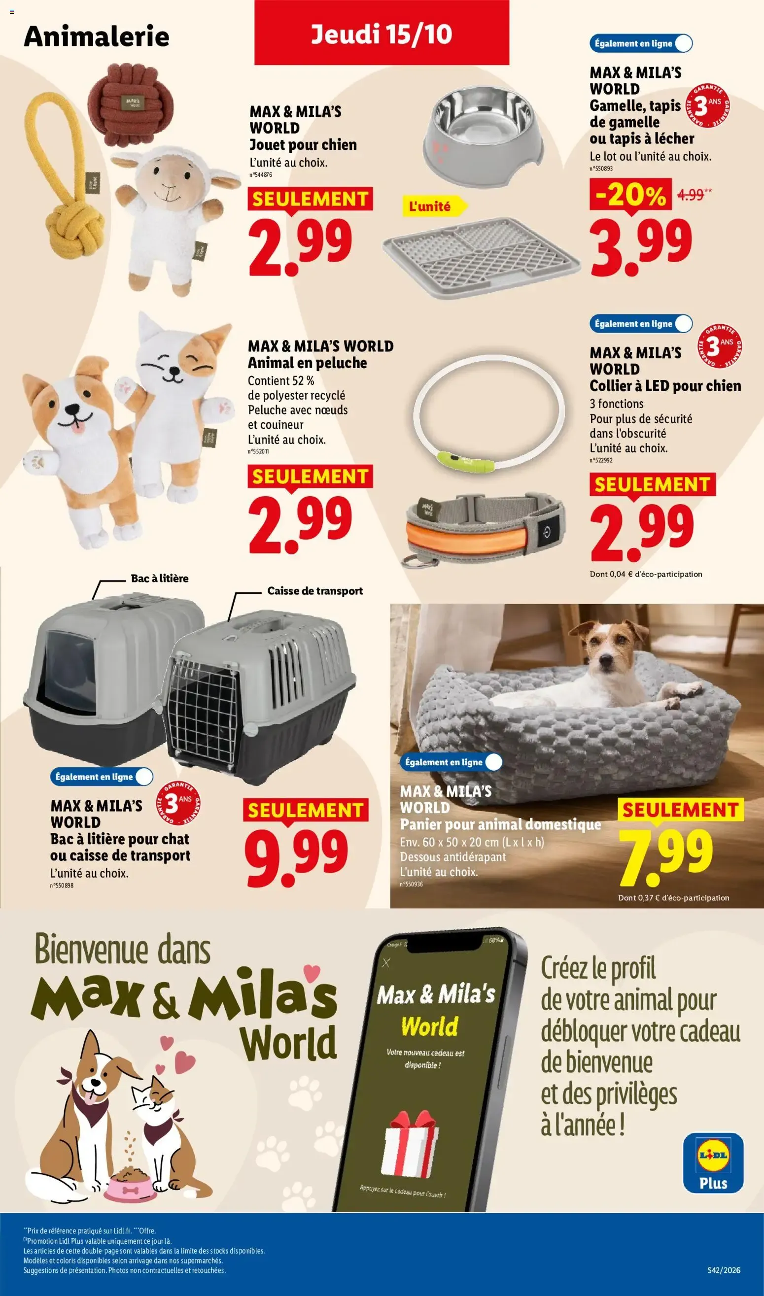 Catalogue LIDL du 15/10/2026 | Promo prospectus en ligne du 15 octobre au 21 octobre 2026 - Catalogue page 45