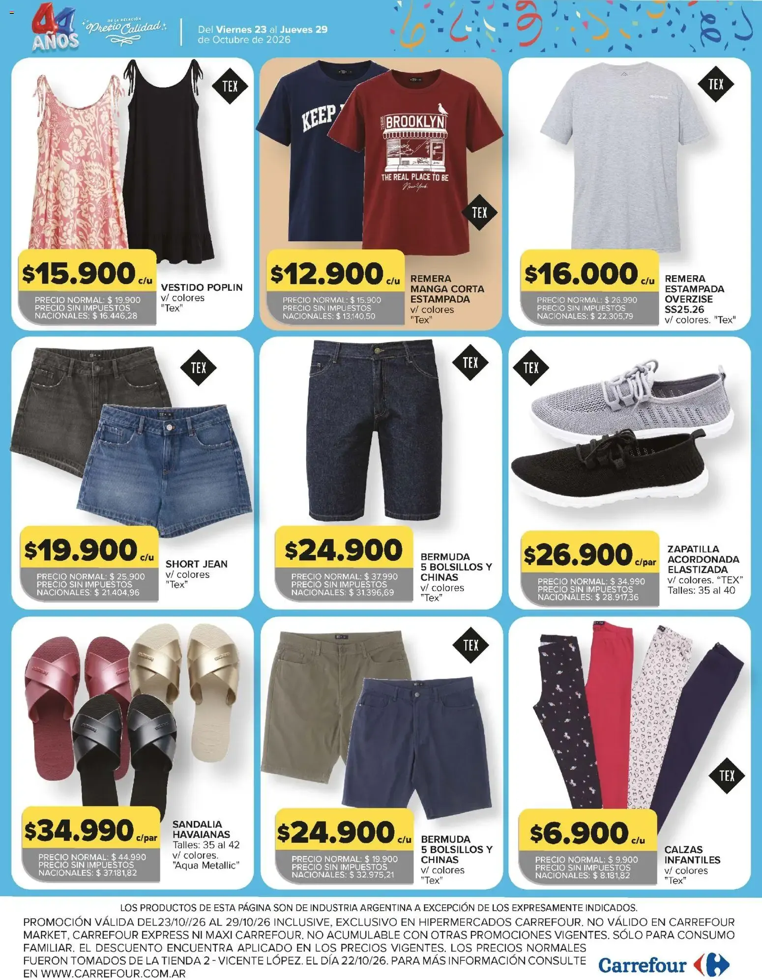 Ofertas de Carrefour: 4ta Semana de Festejos - 44 Años de Precio y Calidad 23 de octubre al 29 de octubre 2026 - Página 31 del catálogo
