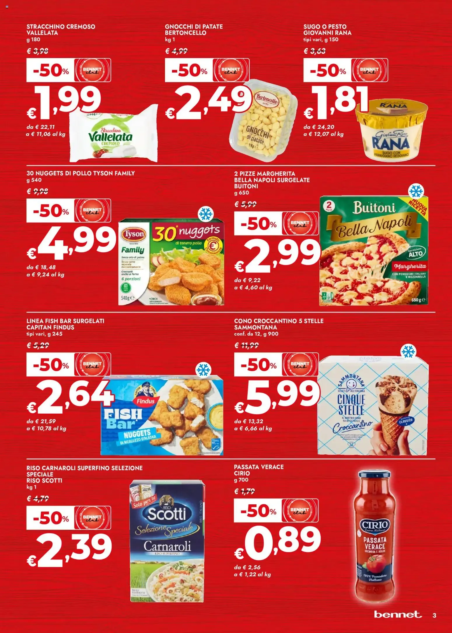 Bennet: 50% en 50 Productos da 30 luglio a 12 agosto di 2026 - Pagina del volantino 3