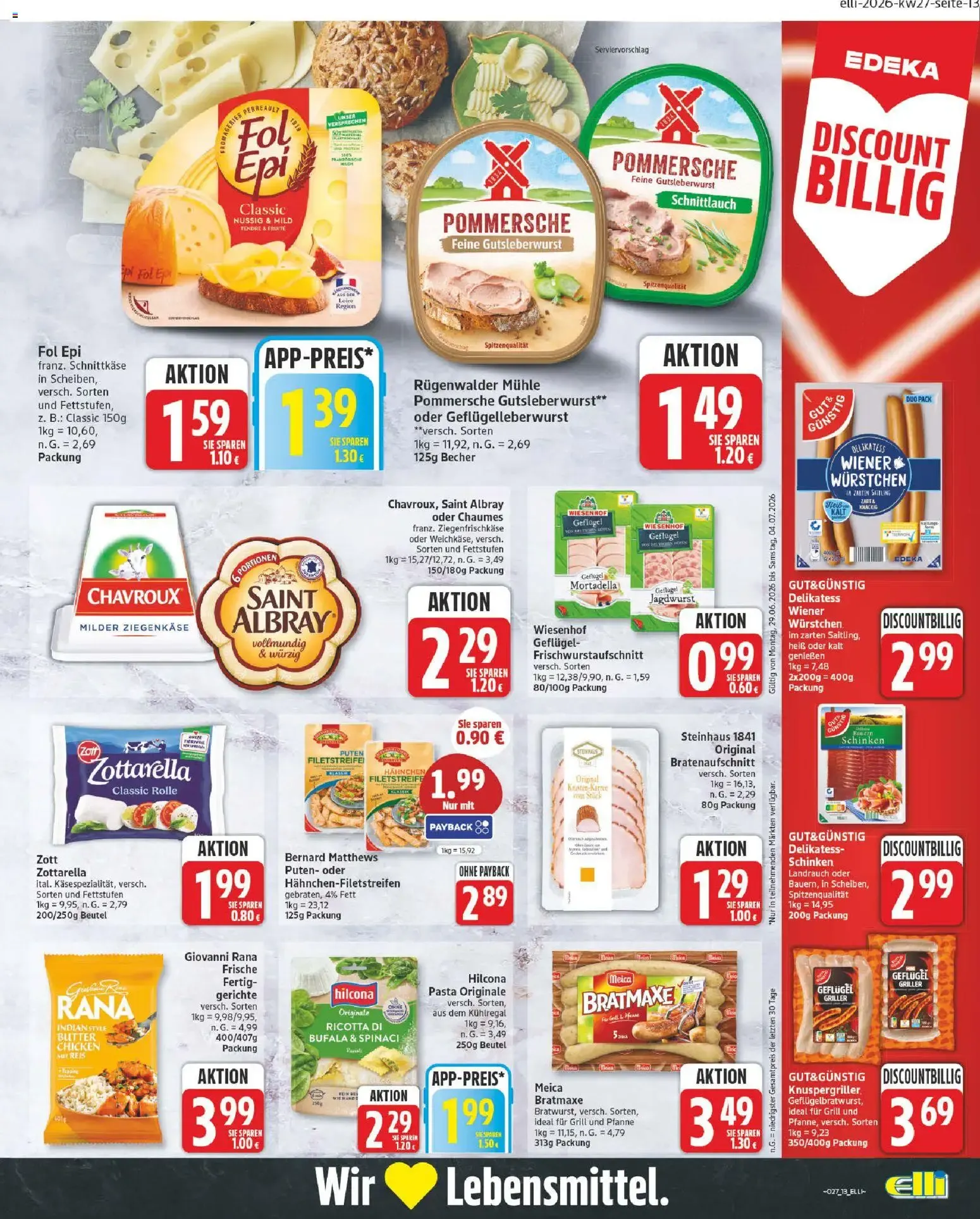 Aktuelle Elli Angebote von 29. Juni bis 4. Juli 2026 - Prospekt seite 13
