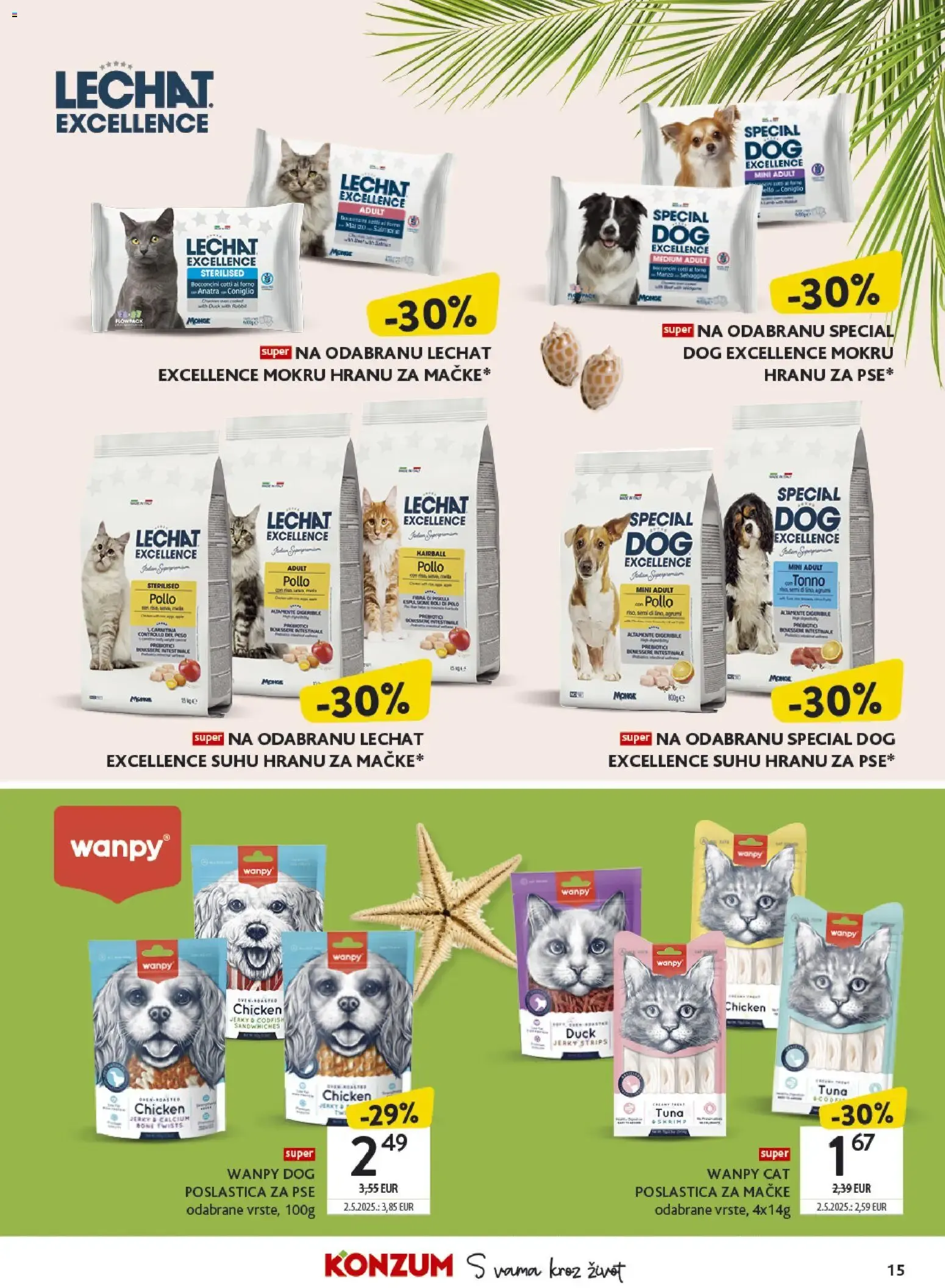 Katalog Konzum Katalog Ljetne Avanture novi od 06.07.2026 na listanje > letak digitalni od 6. srpnja do 26. srpnja 2026. - Pregled Stranica 15