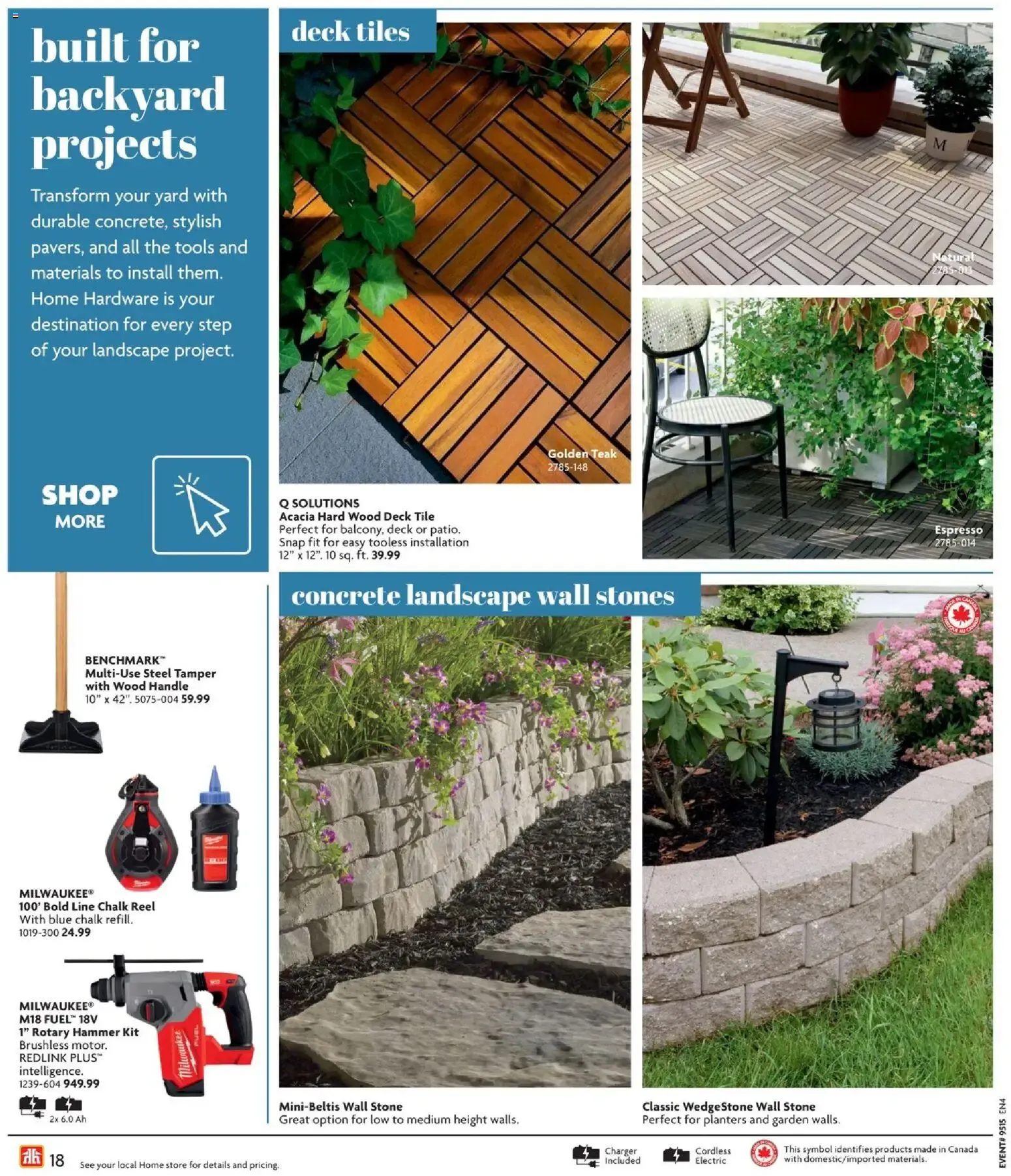 Home Hardware flyer - Building Guide from Apr 9, 2026 > weekly specials & deals from April 9 to July 31 2026 - flyer page 18