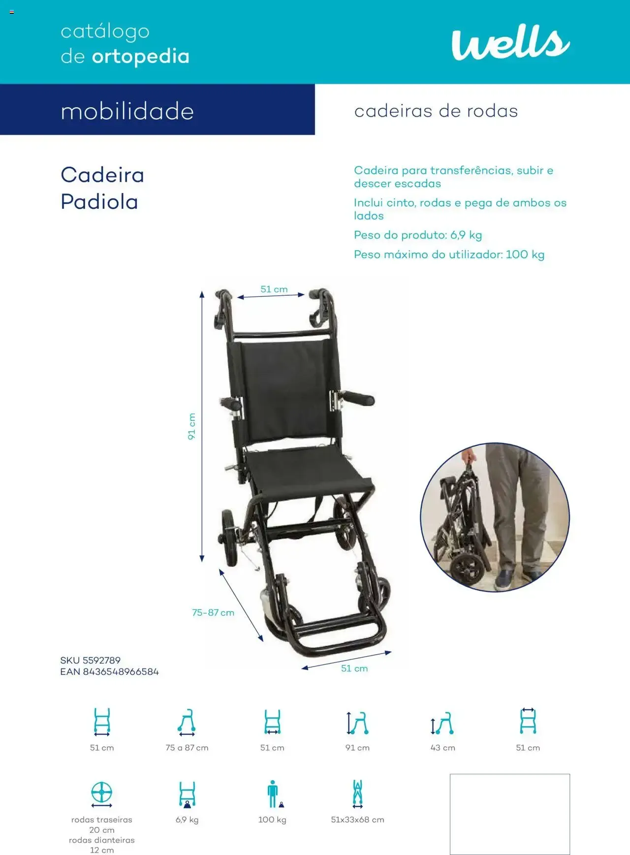 Folheto Well’s Catálogo de Ortopedia » de 12/02/2024 - 31/12/2026 de 12 de fevereiro até 31 de dezembro 2026 - Pagina 5