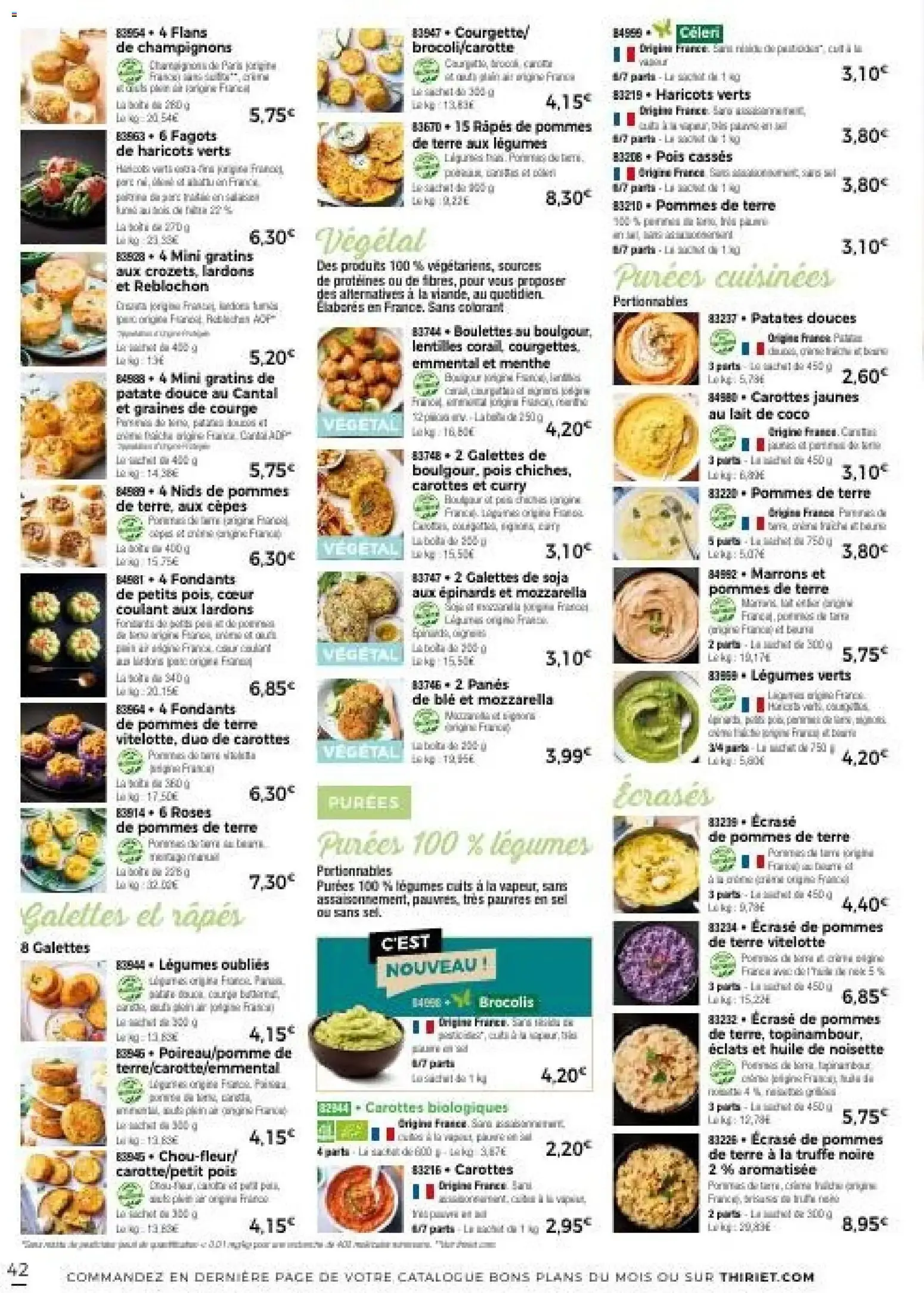 Thiriet - Catalogue automne à partir du 30/09/2026 - promo en ligne du 30 septembre au 31 décembre 2026 - Catalogue page 42