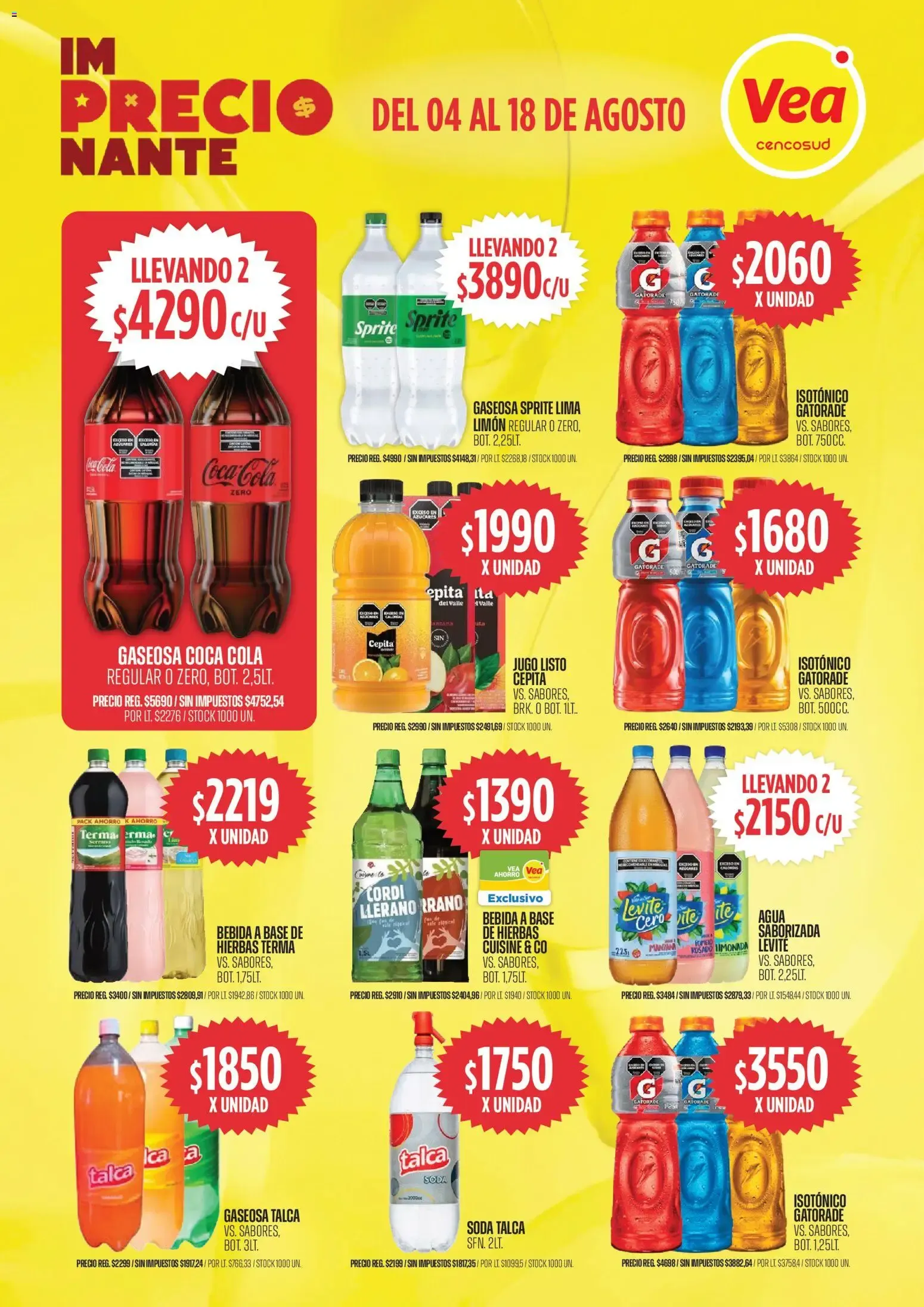 Ofertas de Vea ofertas del 04/08/2026 - 18/08/2026 4 de agosto al 18 de agosto 2026 - Página 8 del catálogo