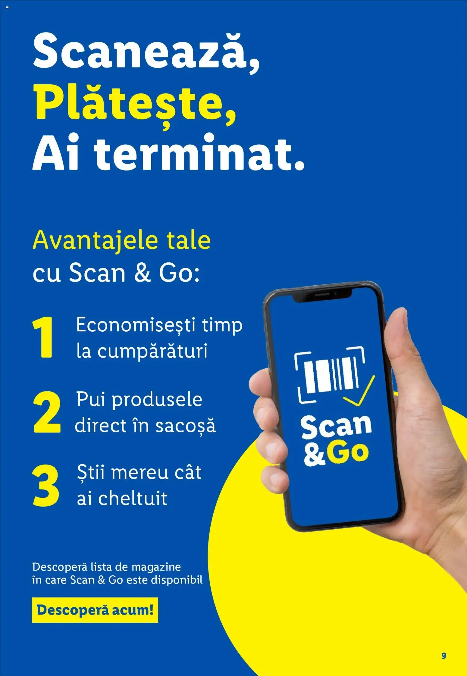 Catalog Economisește mai mult cu Lidl Plus - Descarcă aplicația Lidl Plus de la 5 mai până la 5 mai 2035 - Revista Pagina 9