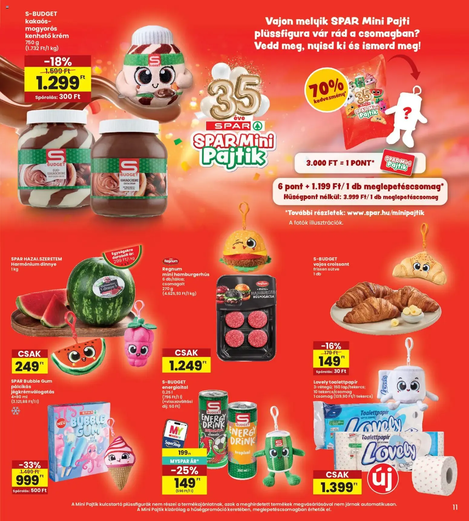 Katalógus Interspar akciós újság - 2026.08.06. -tól/töl > akció, lapozható szórólap 🛍️ augusztus 6.-tól augusztus 12.-ig 2026. - Oldal 11