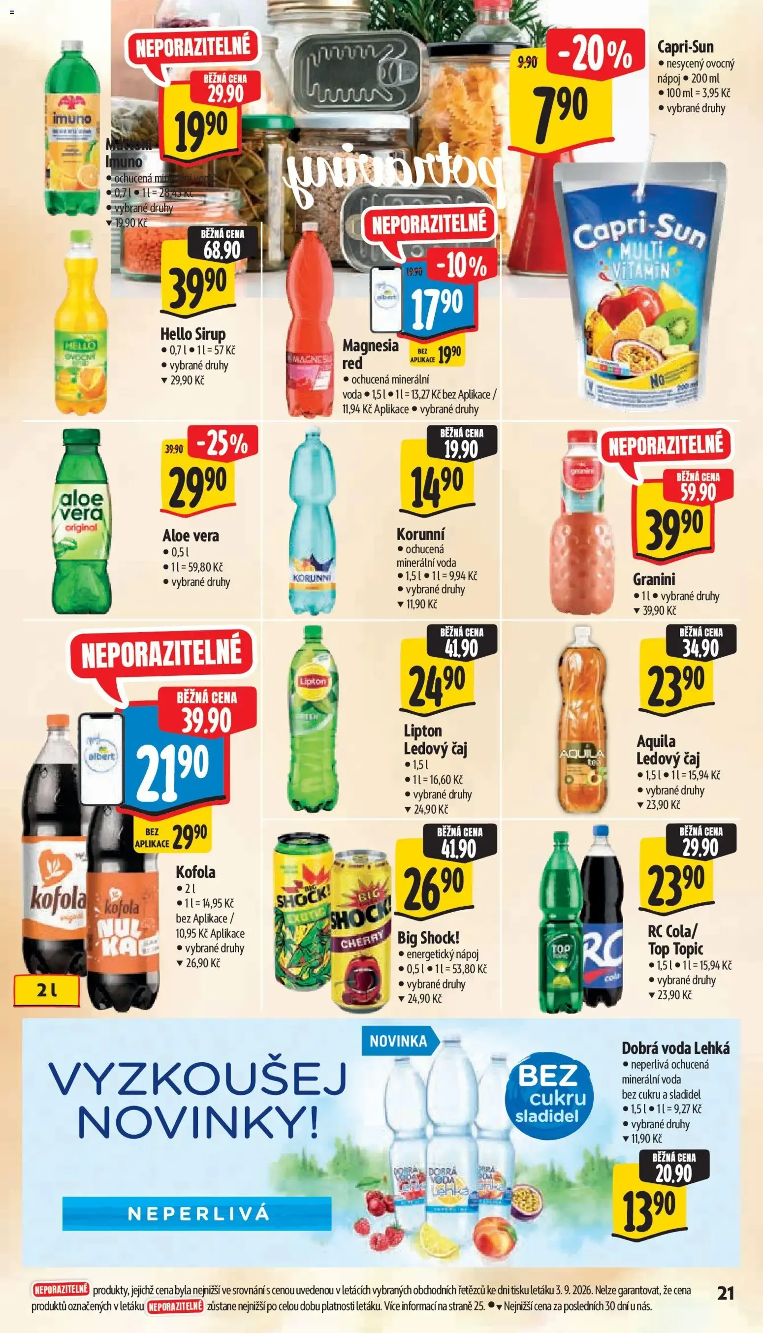 Albert leták - Supermarket od 09.09.2026 - Akční leták - 9. září 15. září 2026 - Page 31