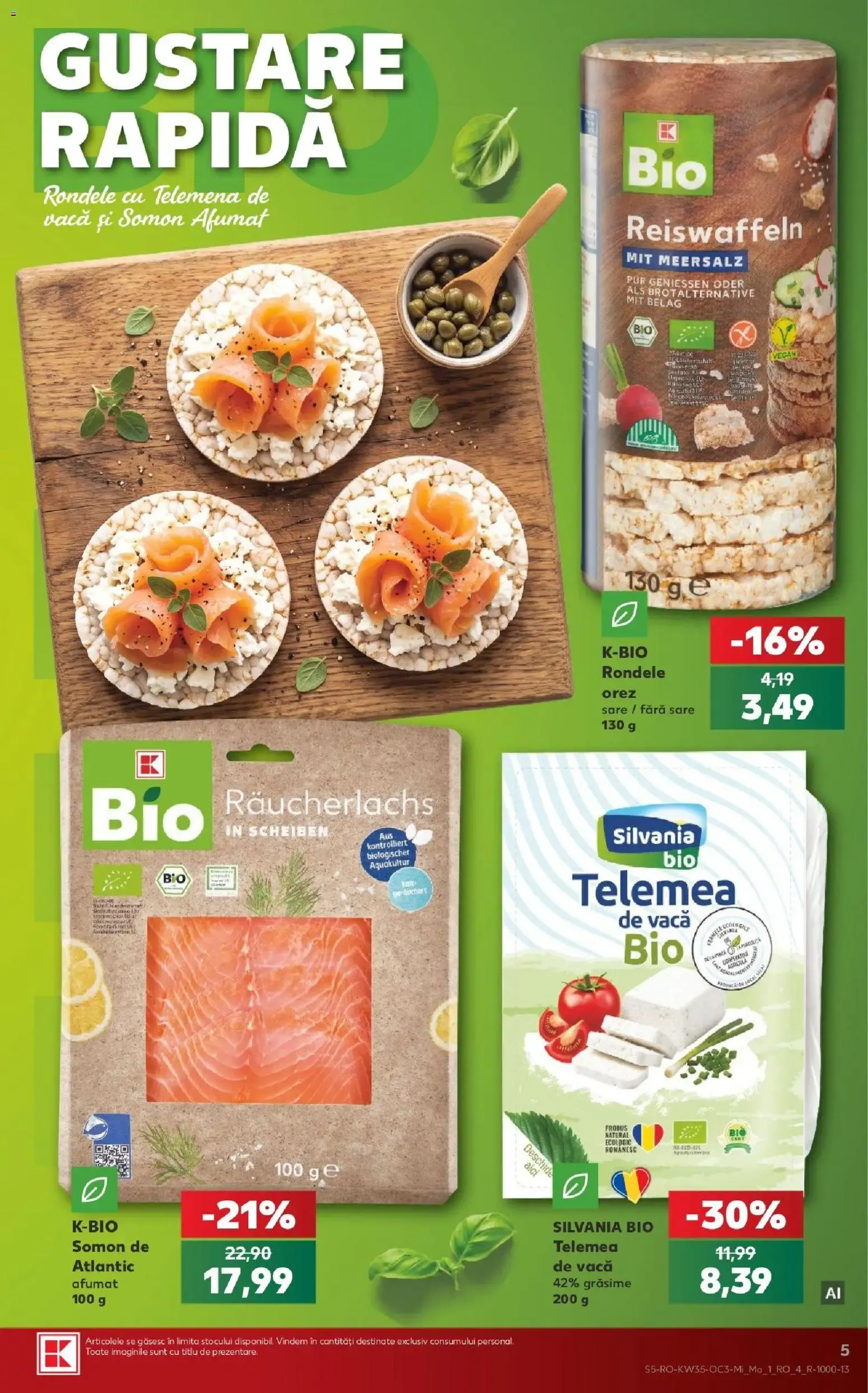 Catalog Kaufland Produse BIO de la 26 august până la 1 septembrie 2026 - Revista Pagina 5