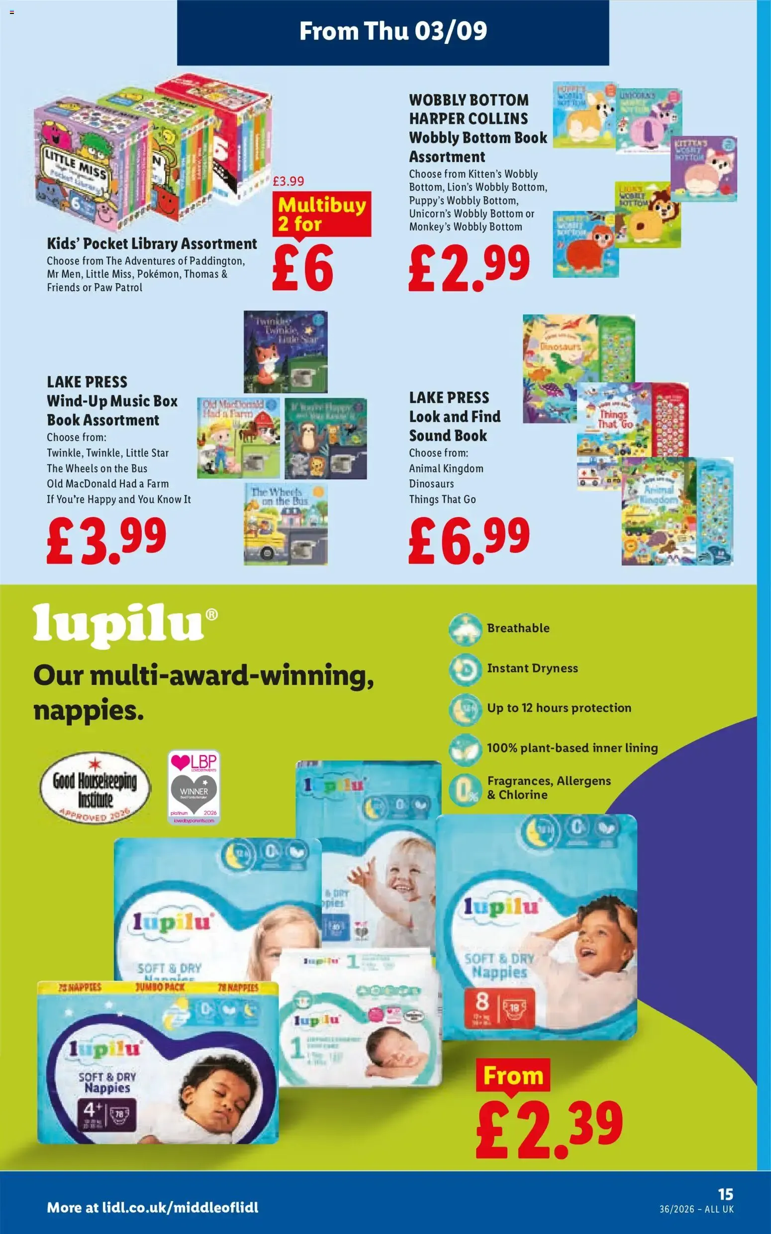 Weekly offers Lidl (03/09/2026 - 09/09/2026) - Offers Online from 3 September to 9 September 2026 - Catalogue Page 17