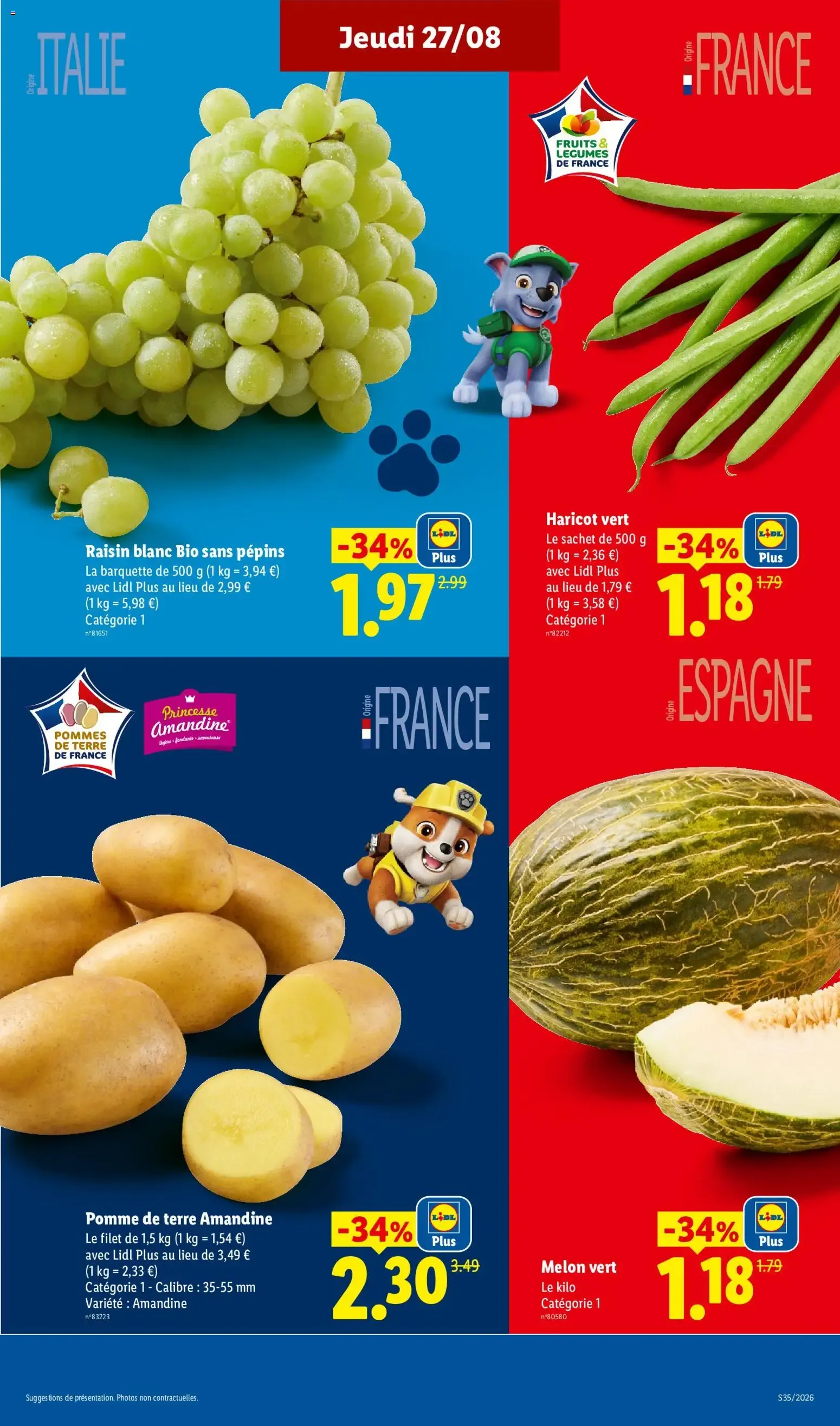 LIDL La rentrée des économies du 27 août au 2 septembre 2026 - Catalogue page 3