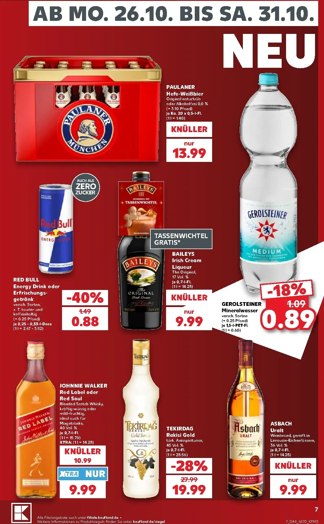 DEUTSCHLANDS BESTE PREISE von 26. Oktober bis 31. Oktober 2026 - Prospekt seite 8