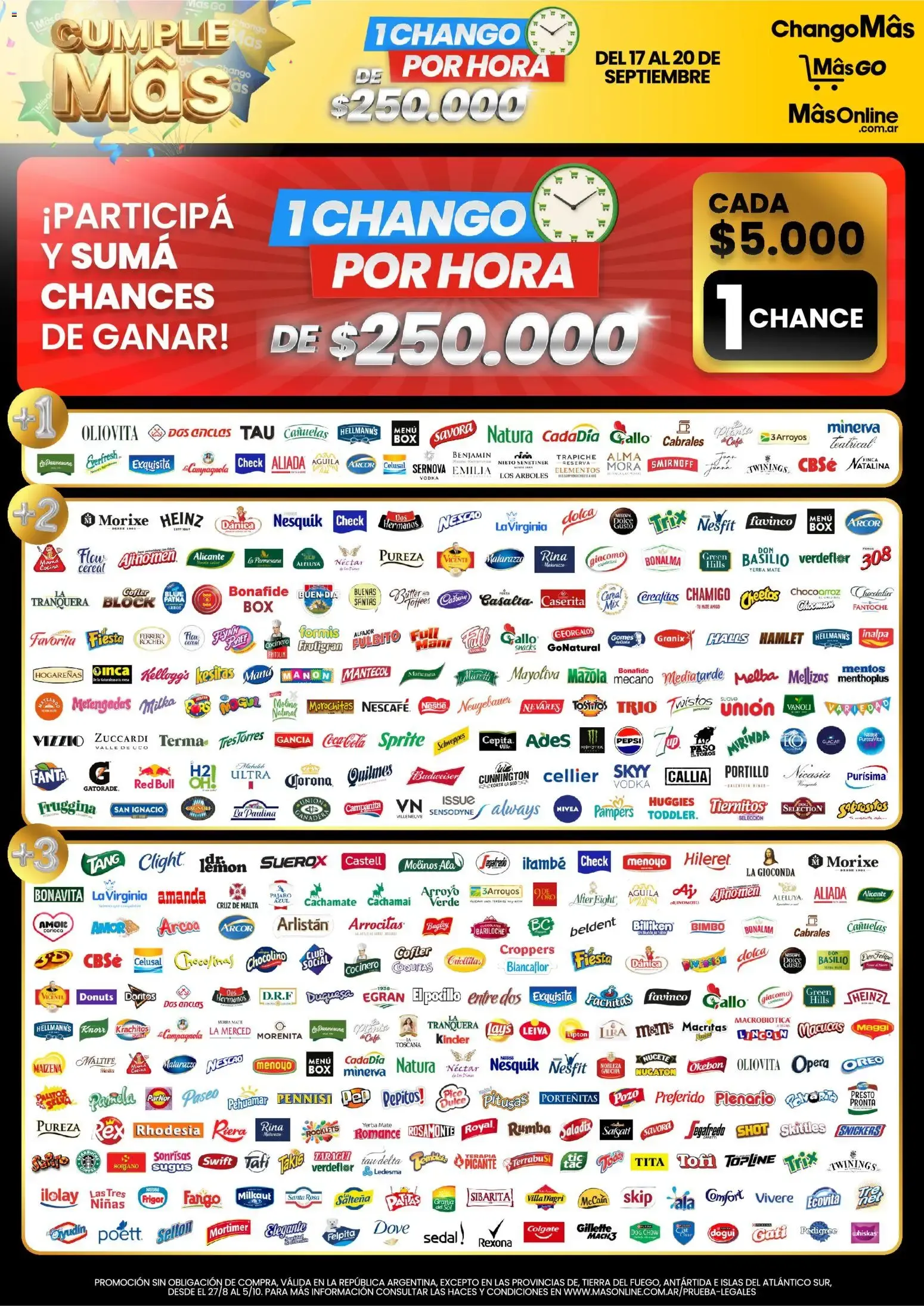 Ofertas de ChangoMás - Promos del Finde: Del 17 al 20 de Septiembre 17 de septiembre al 20 de septiembre 2026 - Página 5 del catálogo