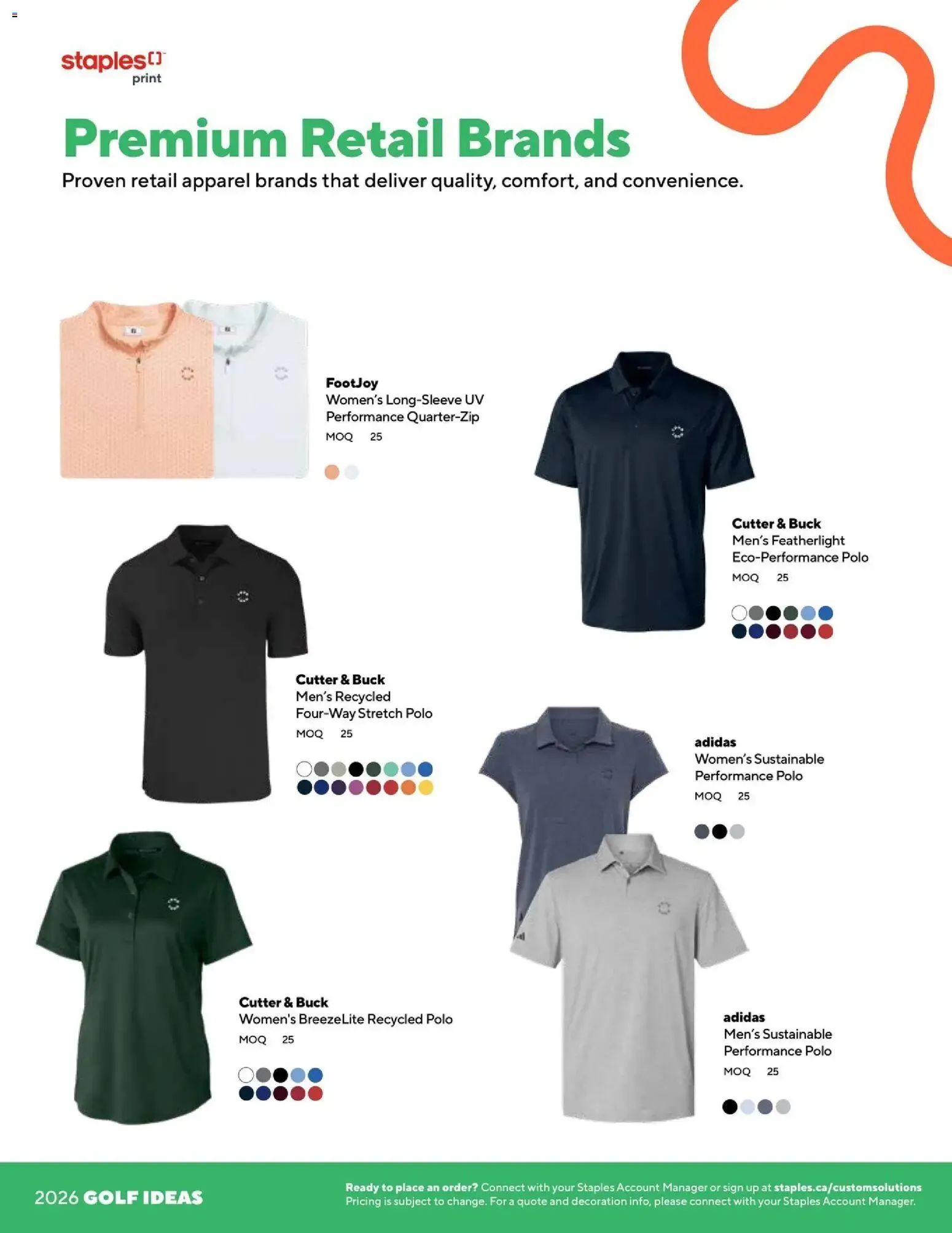 Staples 2026 Guide Golf Promotional Products from May 13 to August 31 2026 - flyer page 4