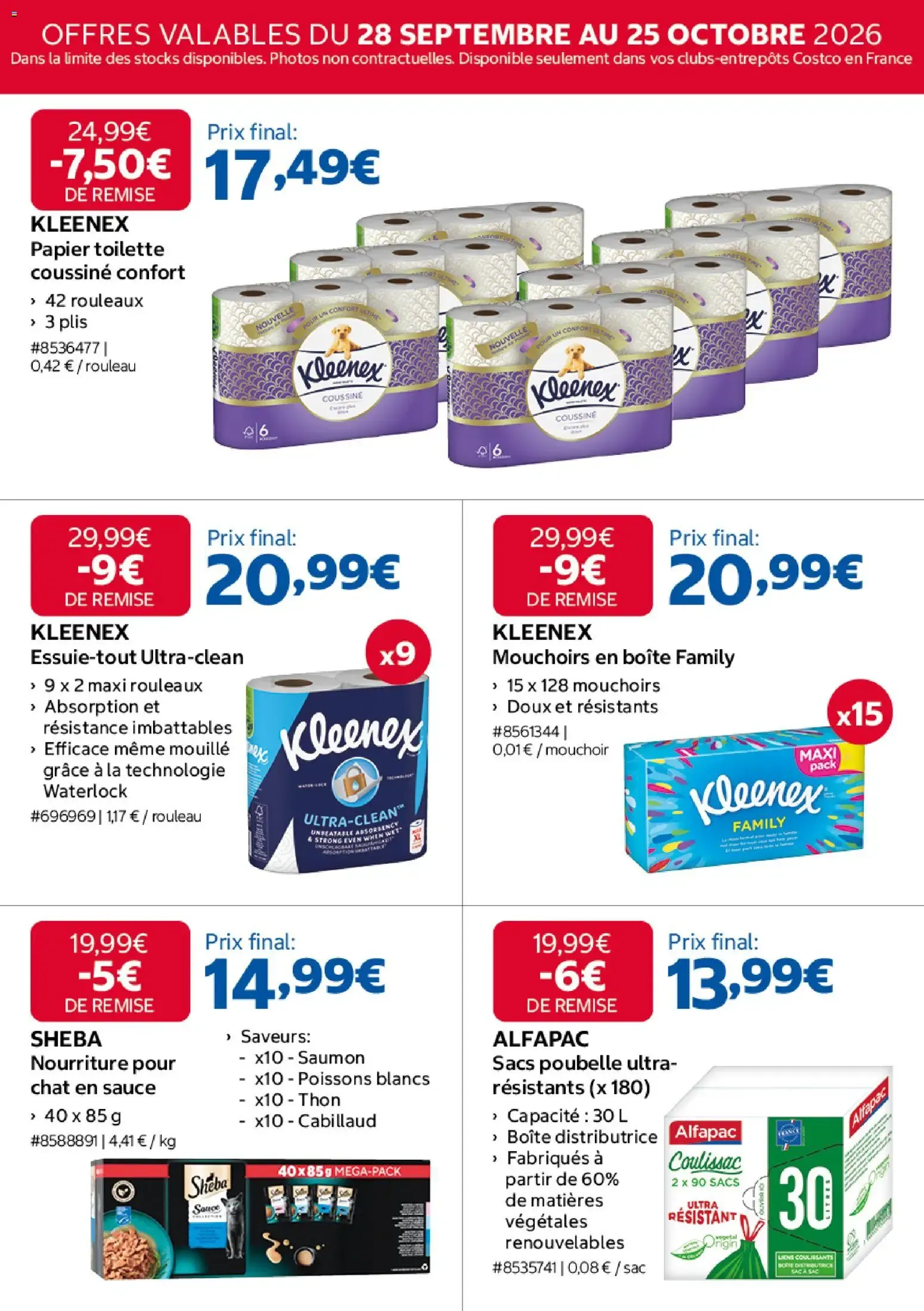 Réservé aux Membres : Plus de 1000€ de Remises Cumulées du 28 septembre au 25 octobre 2026 - Catalogue page 6