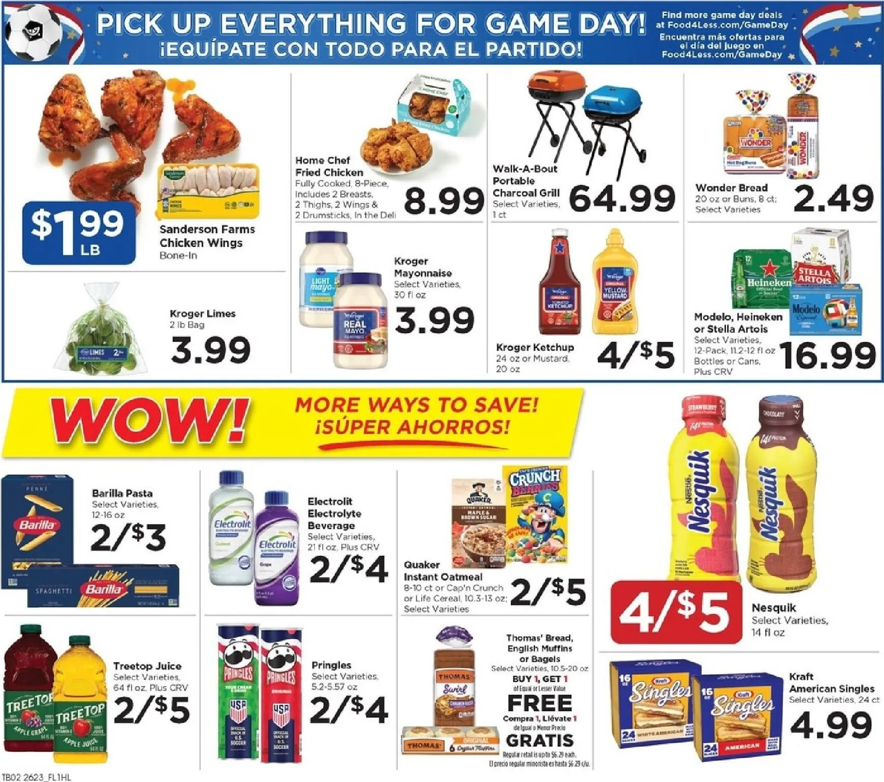 Weekly ad Current Food 4 Less leaflet valid from Wednesday 07/08/2026 to Tuesday 07/14/2026 from July 8 to July 14 2026 - Page 4