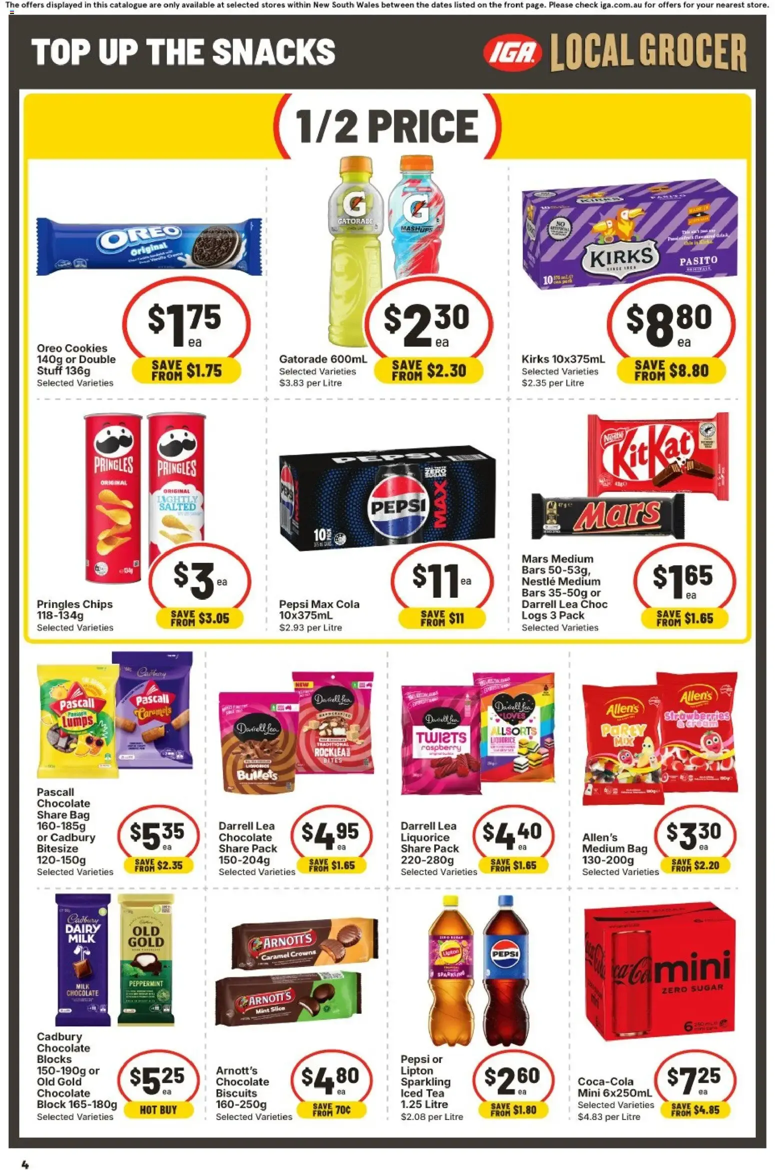IGA LOCAL GROCER GREAT SAVES AND LOCAL FAVES - Catalogue valid from 30 September to 6 October 2026 - page 4