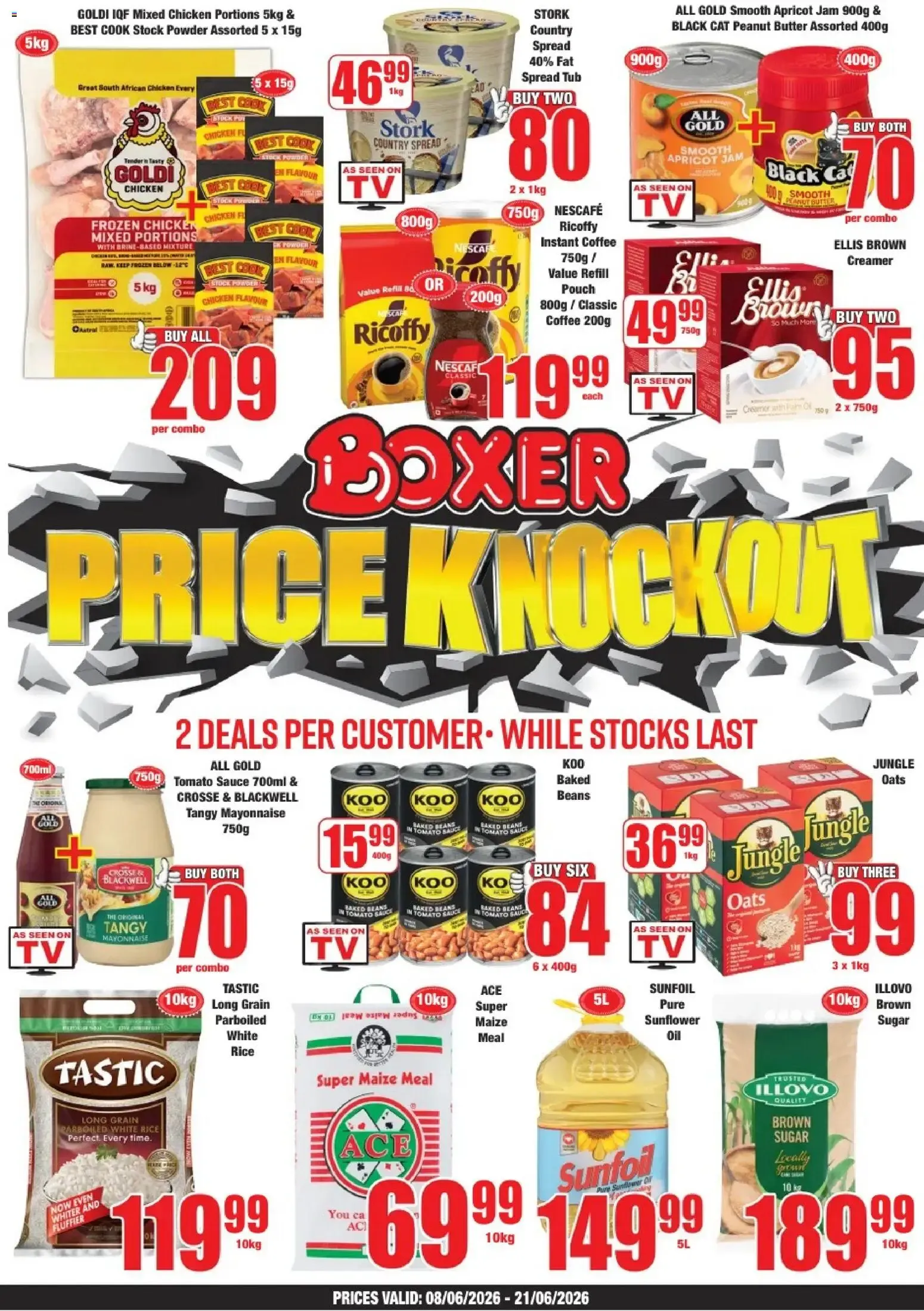 Boxer Specials (08/06/2026 - 21/06/2026) Online from 8 June to 21 June 2026 - Catalogue Page 1