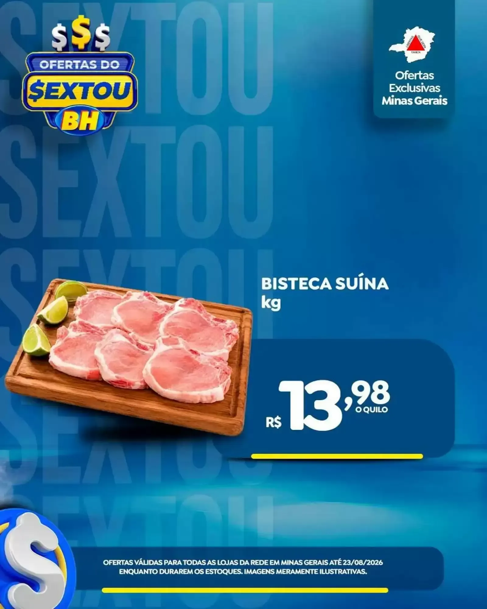 Encarte de Ofertas do Sextou BH - Minas Gerais 21 de agosto até 23 de agosto 2026 - Pagina 6