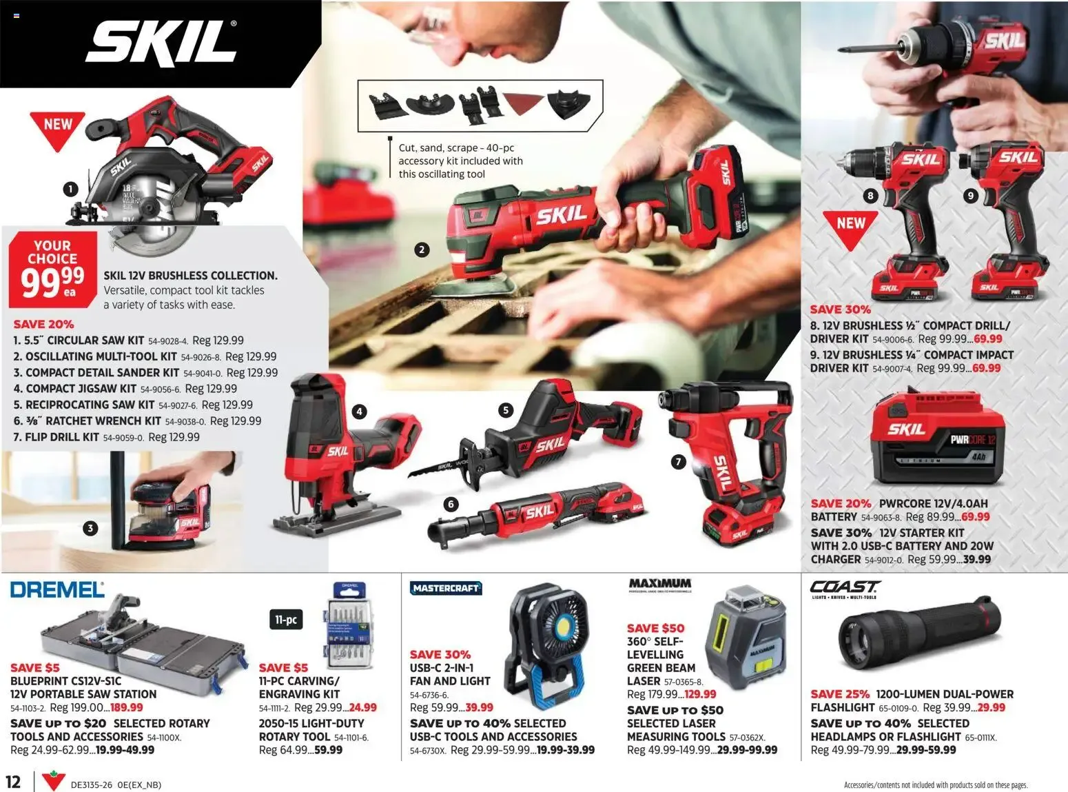 Canadian Tire flyer - The Ultimate Tool Guide from Aug 27, 2026 > weekly specials & deals from August 27 to September 16 2026 - flyer page 12