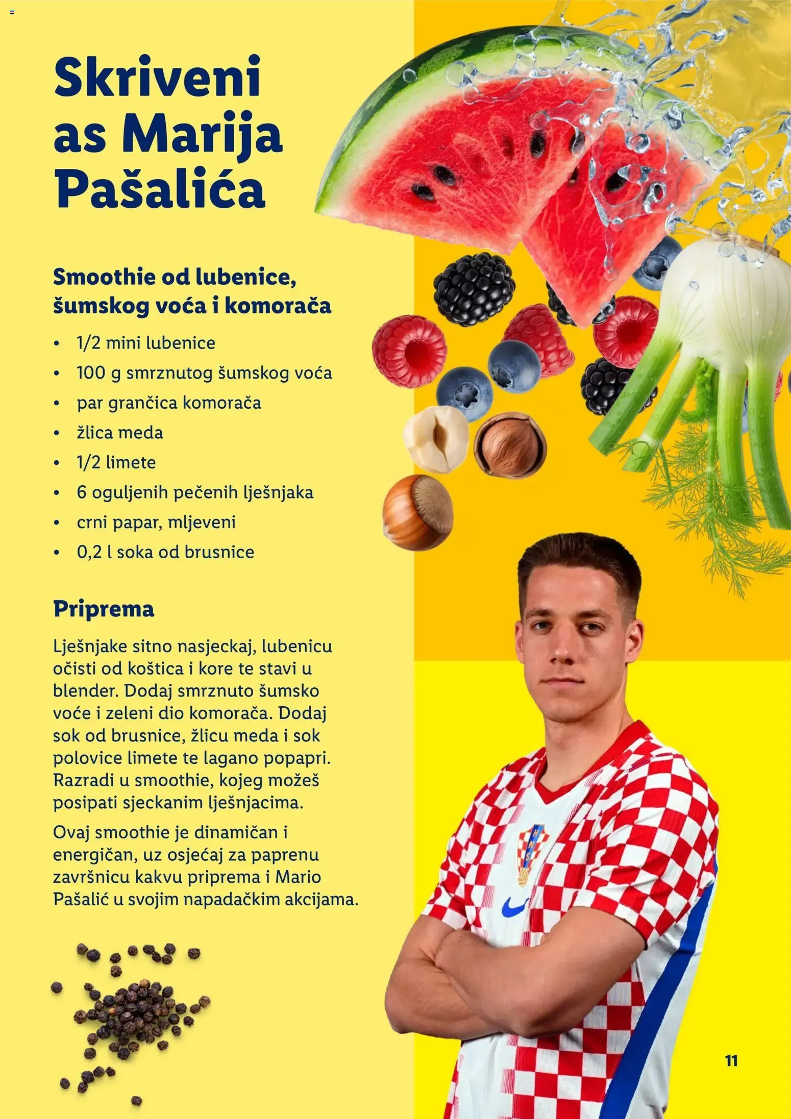 Katalog Lidl Smoothie recepti novi od 19.06.2026 na listanje > letak digitalni od 19. lipnja do 19. srpnja 2026. - Pregled Stranica 11