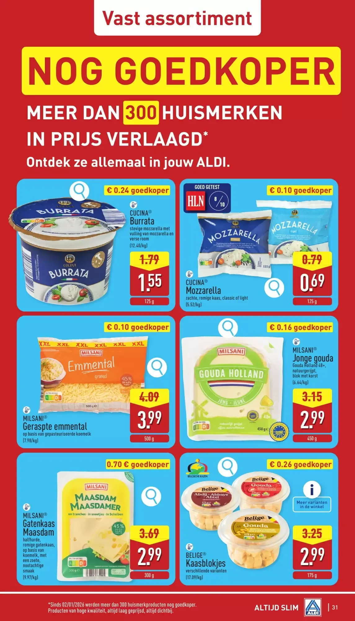 Aldi folder van 20/07 t.e.m. 25/07 van 20 juli tot 25 juli 2026 - folder pagina 31