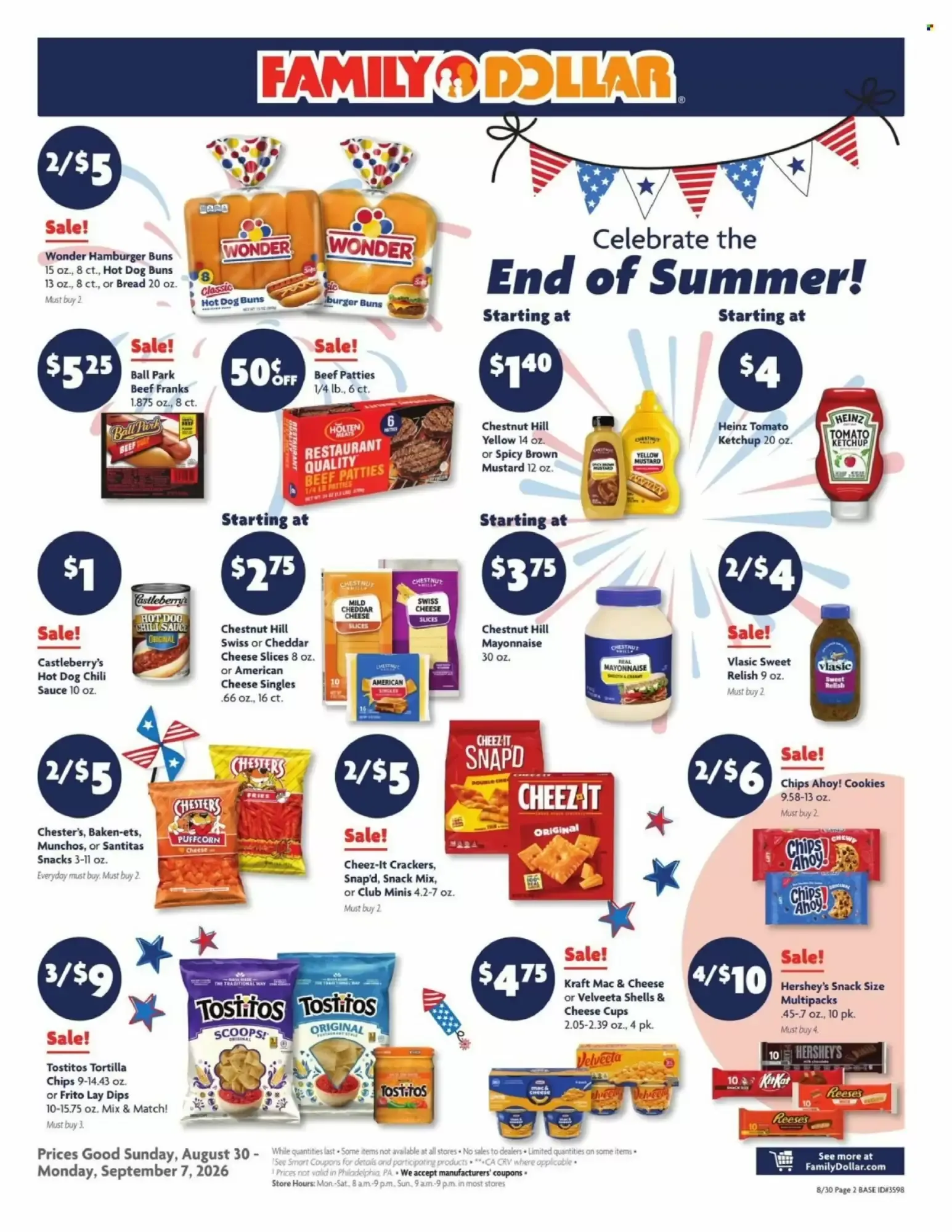 Weekly ad Family Dollar Labor Day Savings 4-Day Sale from August 30 to September 7 2026 - Page 3