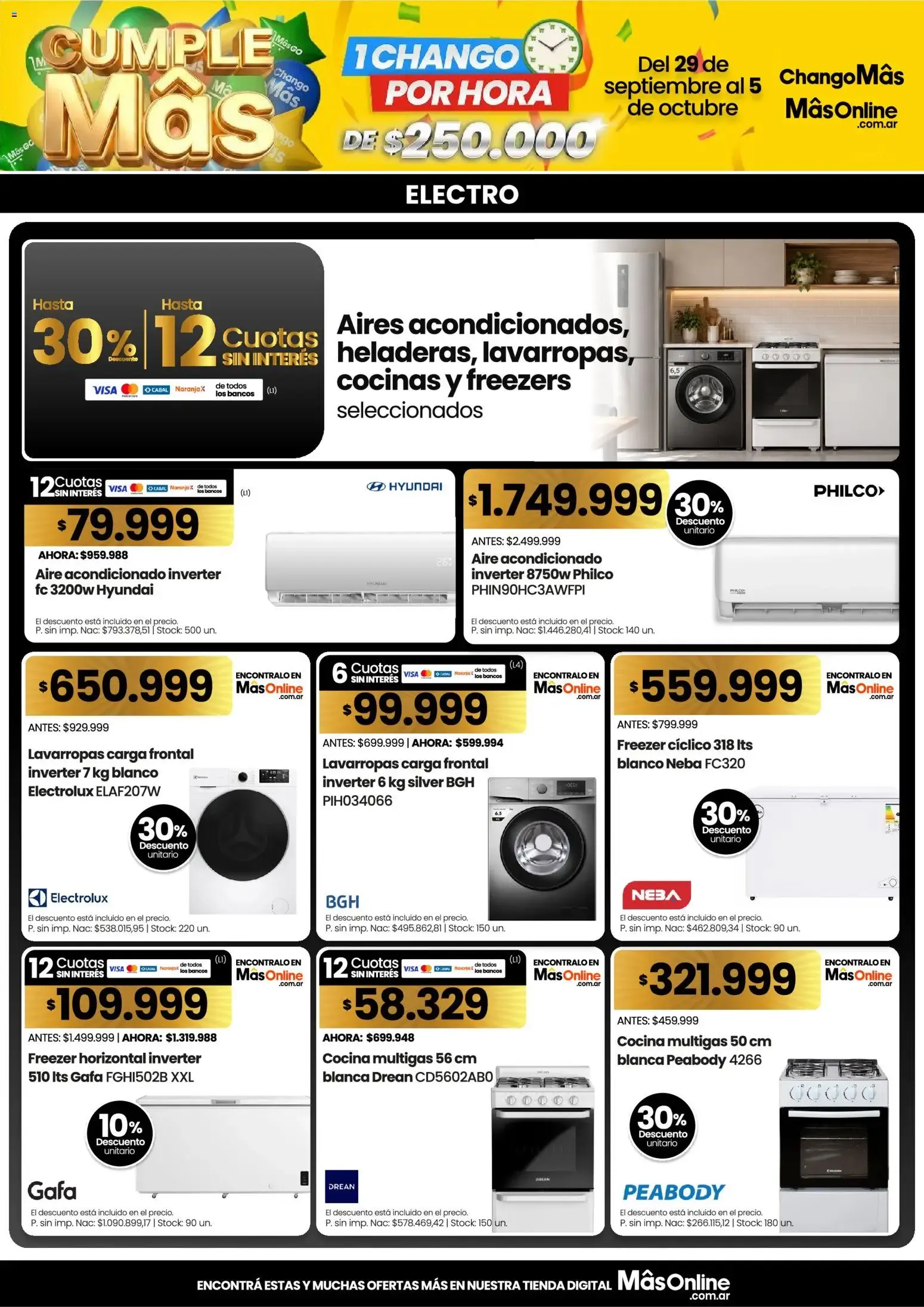 Ofertas de Changomas - Ofertas || del 29/09/2026 - 05/10/2026 || Catálogo 29 de septiembre al 5 de octubre 2026 - Página 9 del catálogo