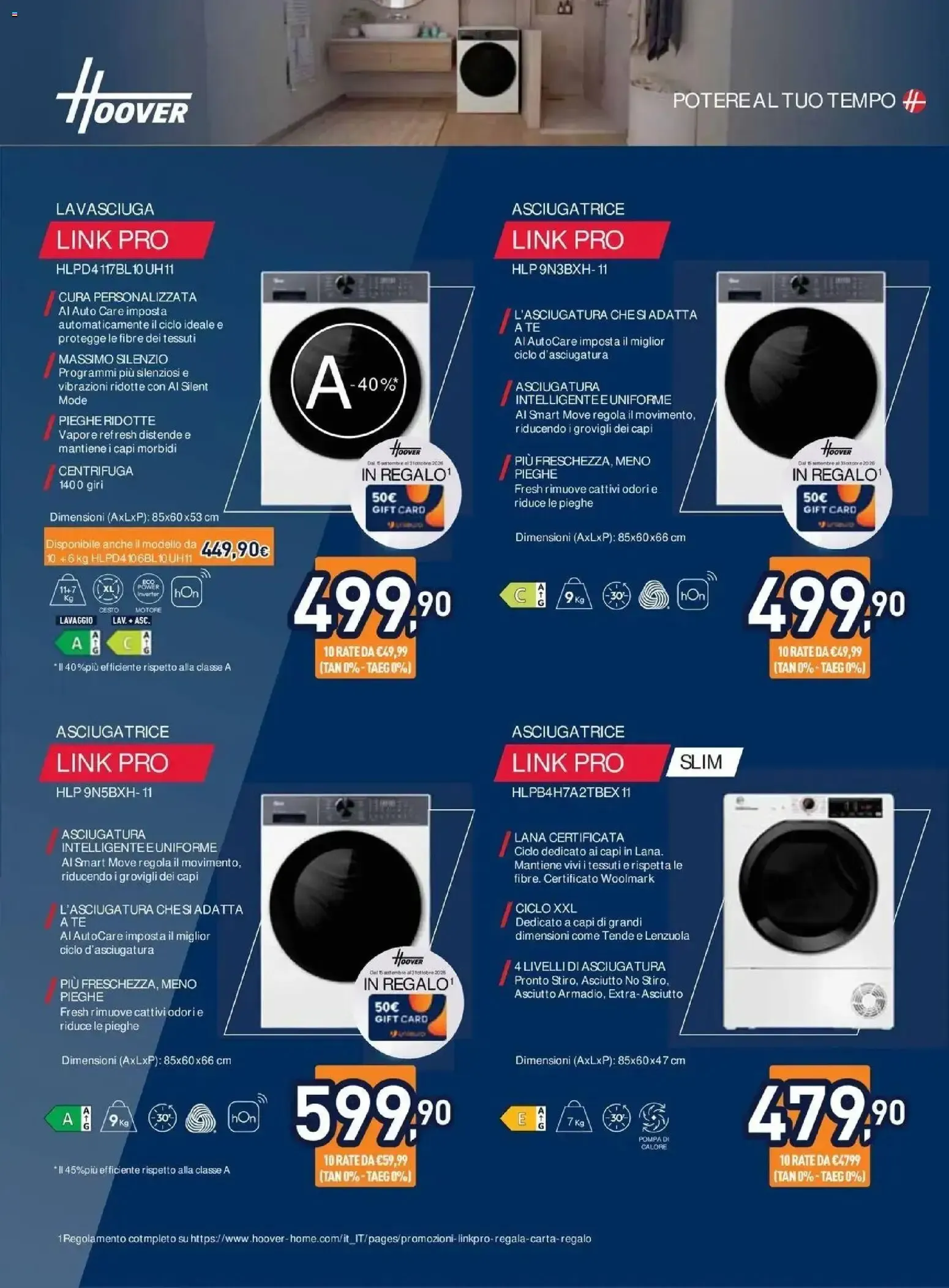 Nuovo Unieuro volantino Speciale Asciugatura da Unieuro! dal 16/10/2026 > offerte anteprima 🛍️ da 16 ottobre a 1 novembre di 2026 - Pagina del volantino 10