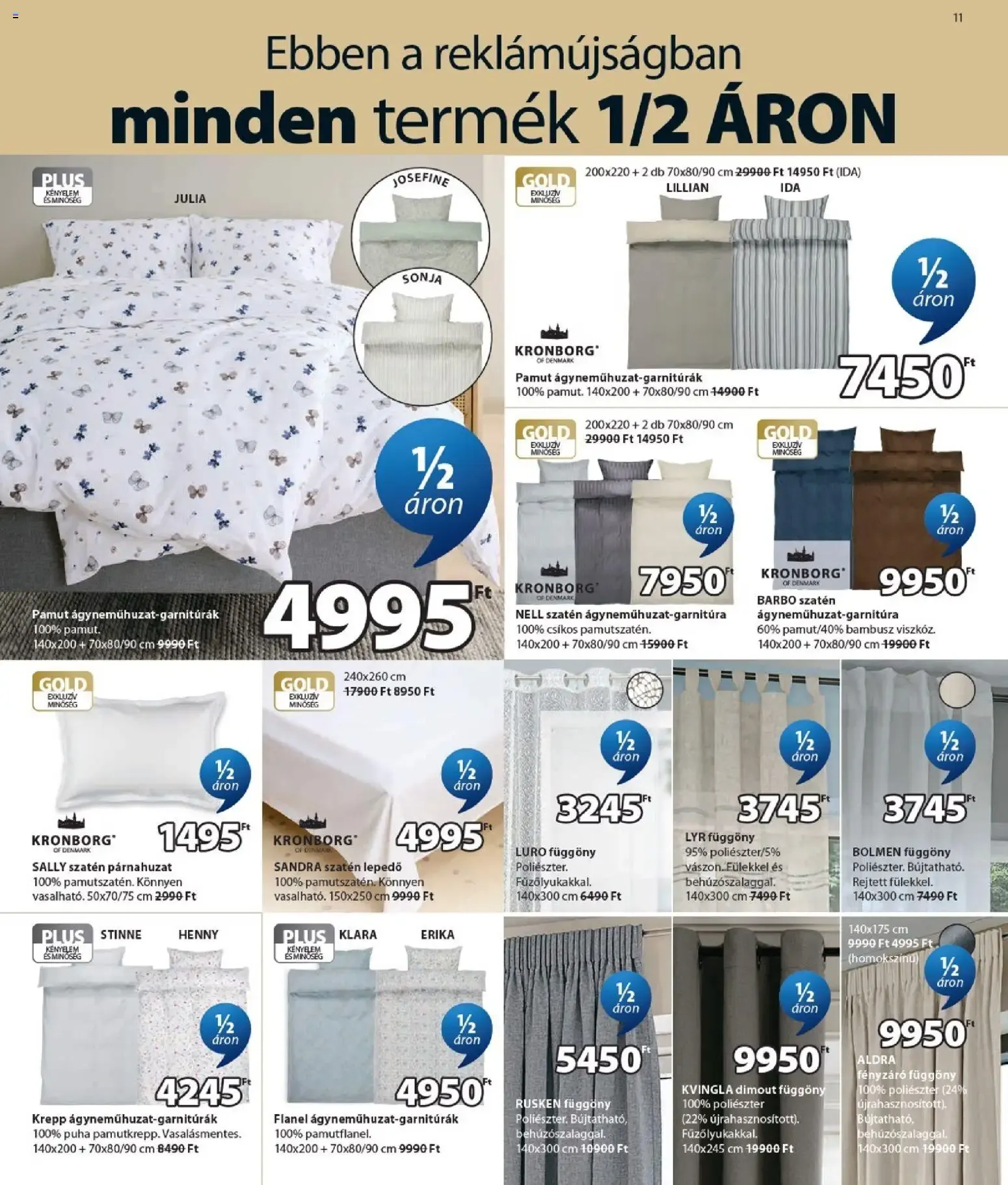 Katalógus JYSK: Todos los productos a 1/2 precio július 15.-tól július 28.-ig 2026. - Oldal 11