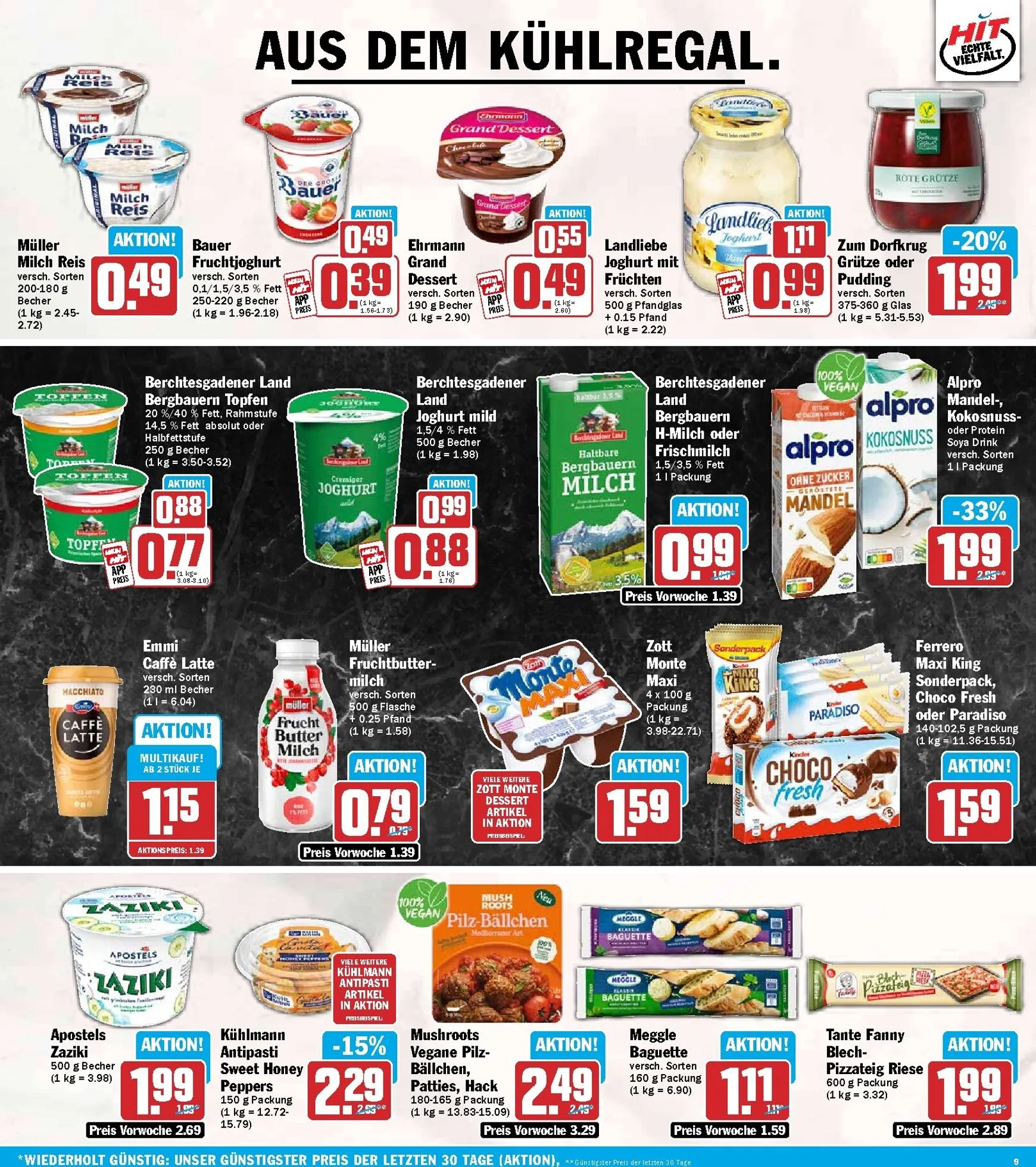Hit Prospekt – von Montag 13.07.2026 bis Samstag 18.07.2026 von 13. Juli bis 18. Juli 2026 - Prospekt seite 9