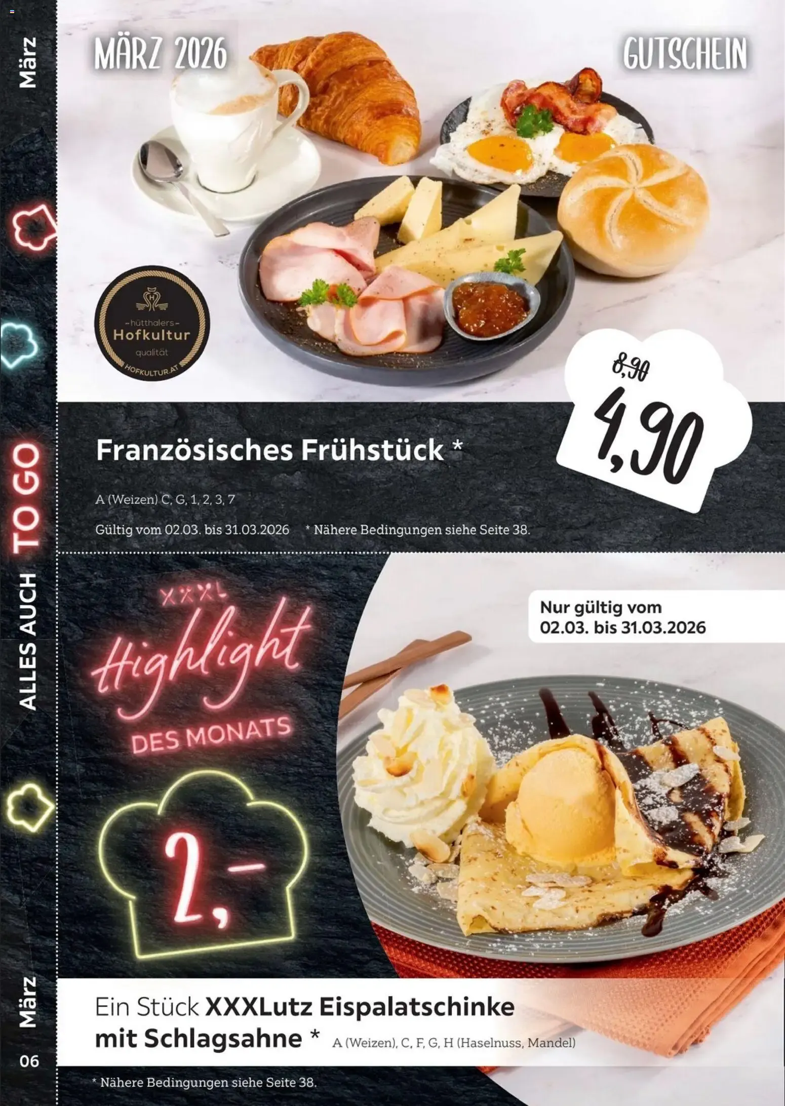 XXXL Lutz Restaurantgutscheine (ab 01.02.2026) zum Blättern von 1. Februar bis 31. Juli 2026 - Prospekt seite 6