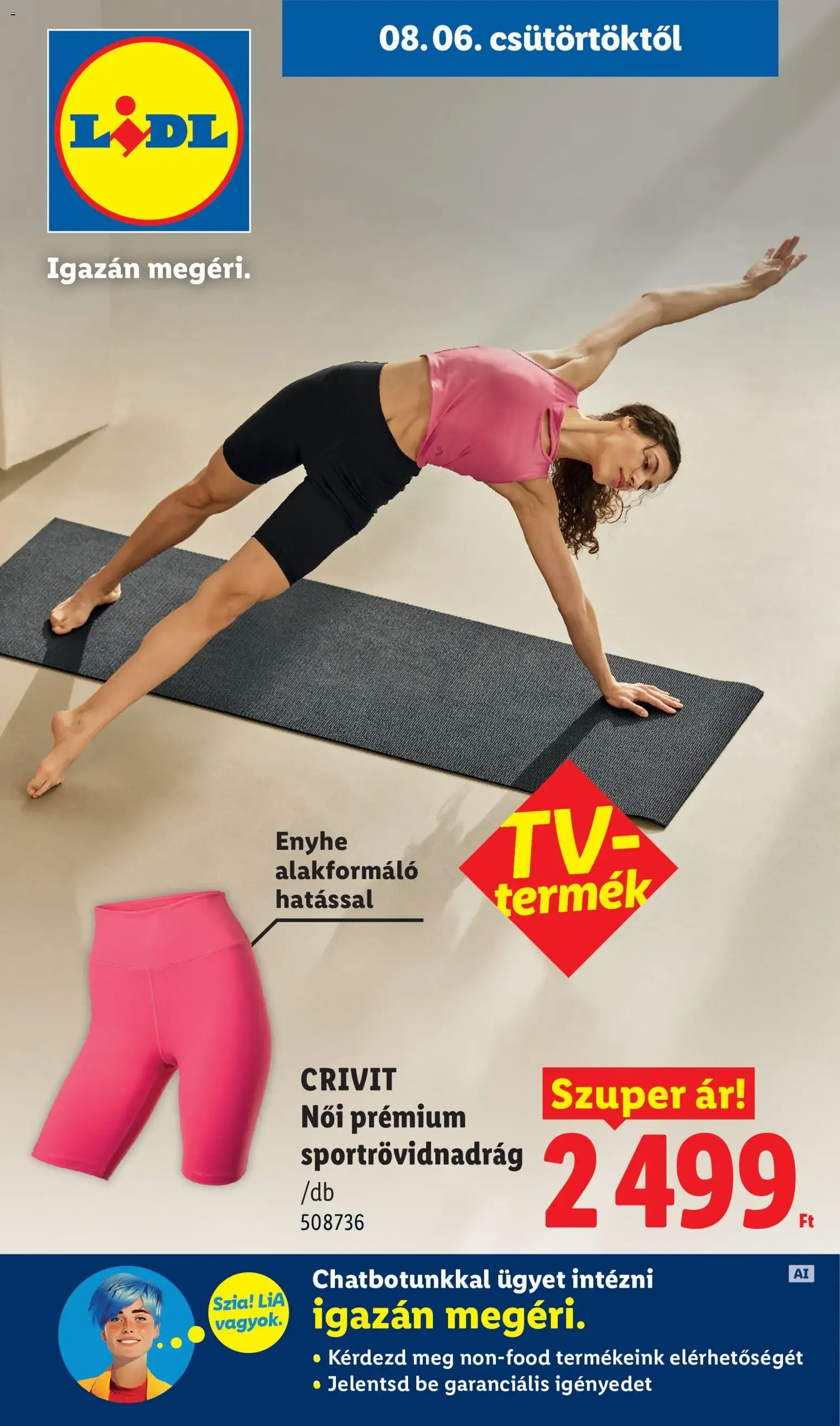 Lidl Nonfood kínálatunk - 2026.08.06. -tól/töl > akció, lapozható szórólap 🛍️