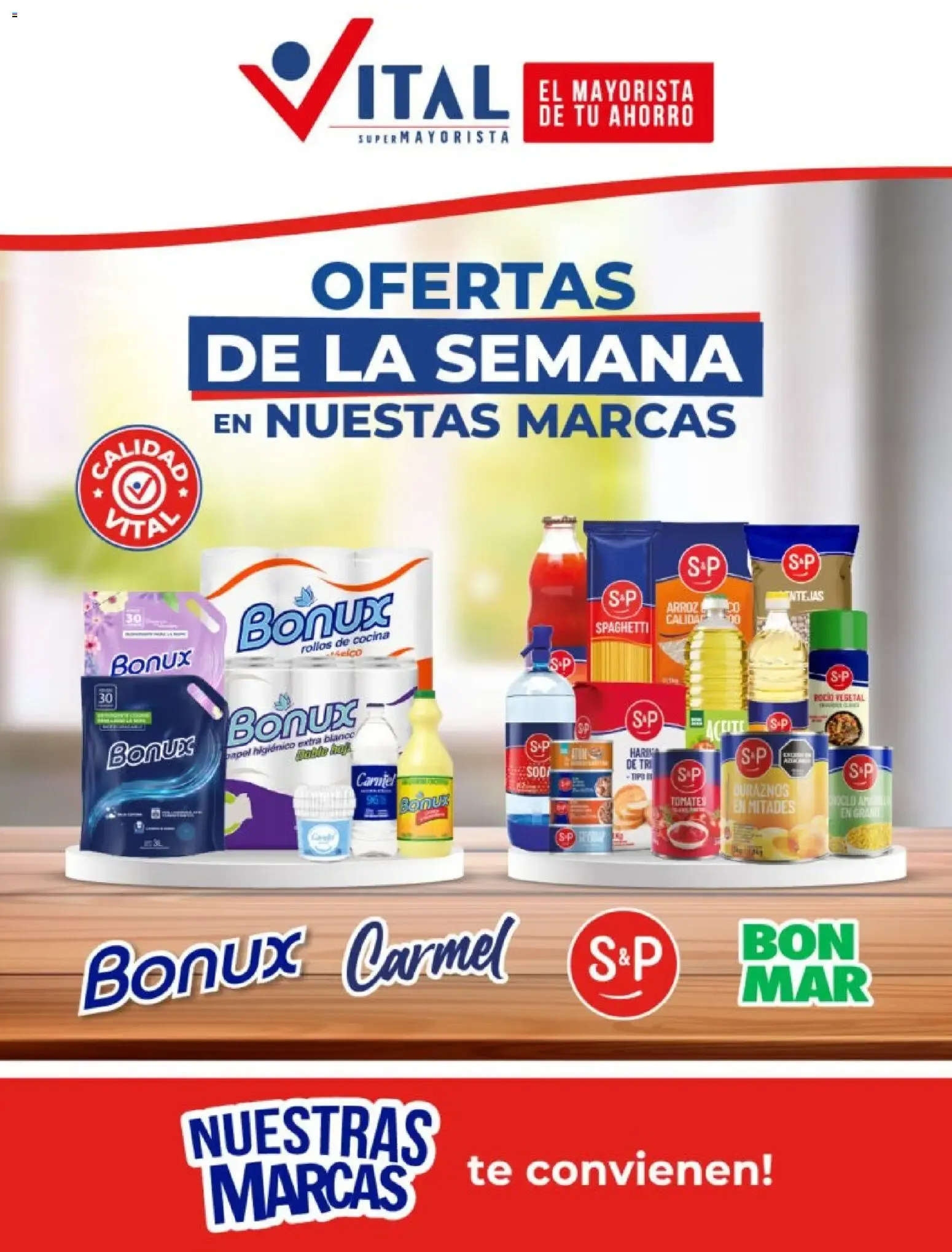 Ofertas de Vital: Ofertas de la Semana en Nuestras Marcas 19 de octubre al 25 de octubre 2026 - Página 1 del catálogo