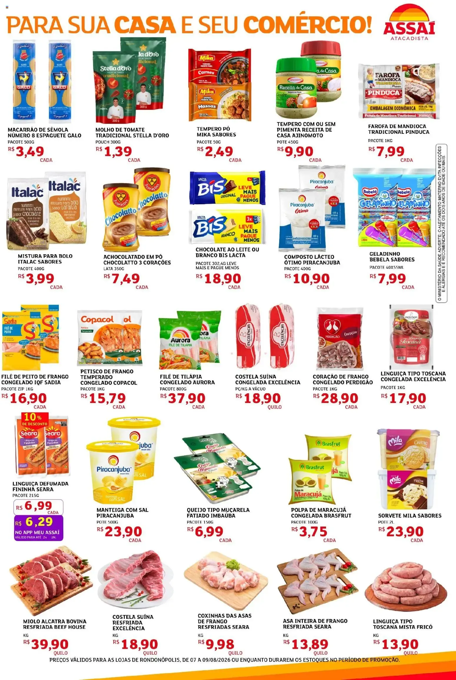 Encarte de Assaí Atacadista ofertas - MT de 07/08/2026 | Promoções Online 7 de agosto até 9 de agosto 2026 - Pagina 3