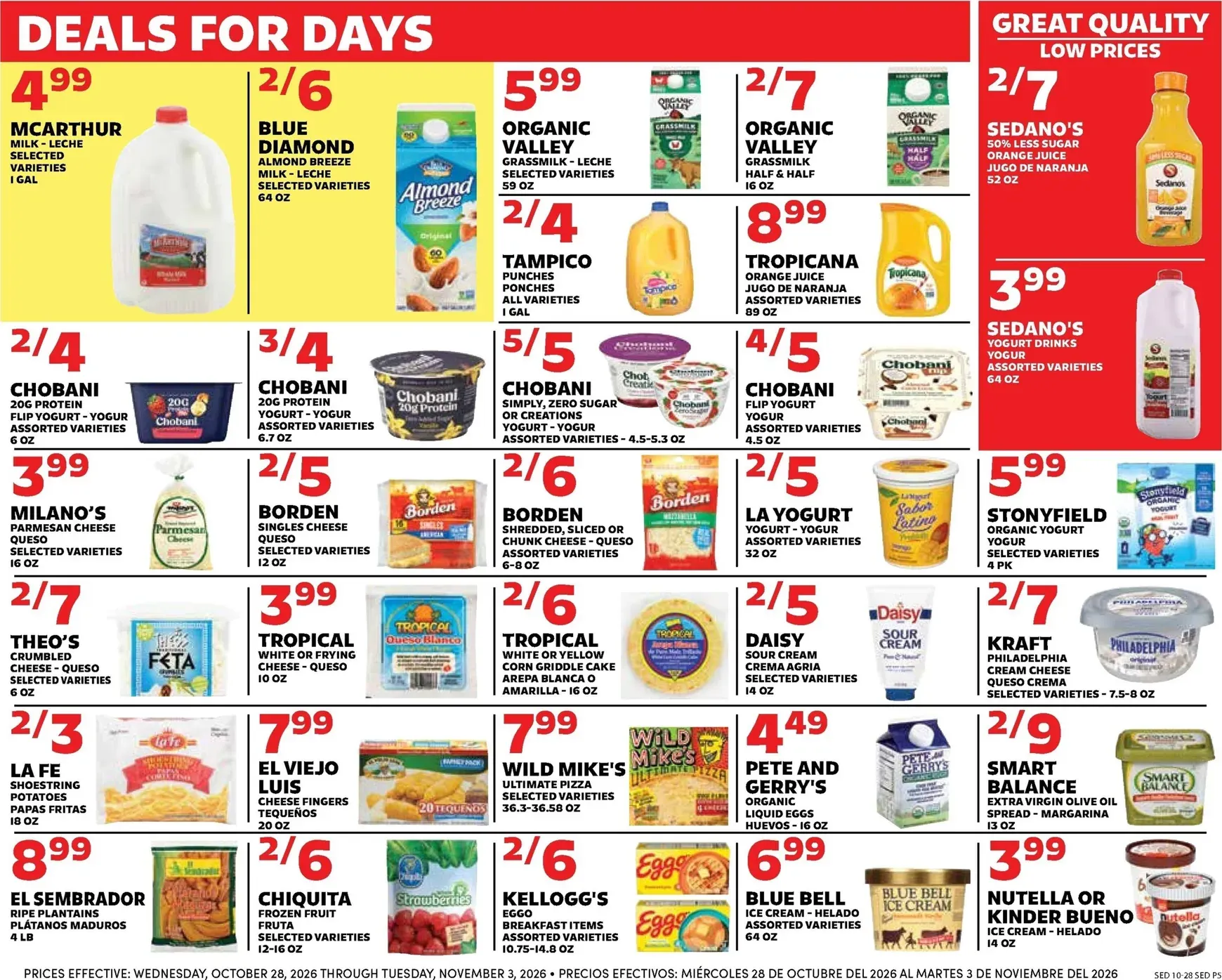 Weekly ad Current Sedano's leaflet valid from Wednesday 10/28/2026 to Tuesday 11/03/2026 from October 28 to November 3 2026 - Page 5