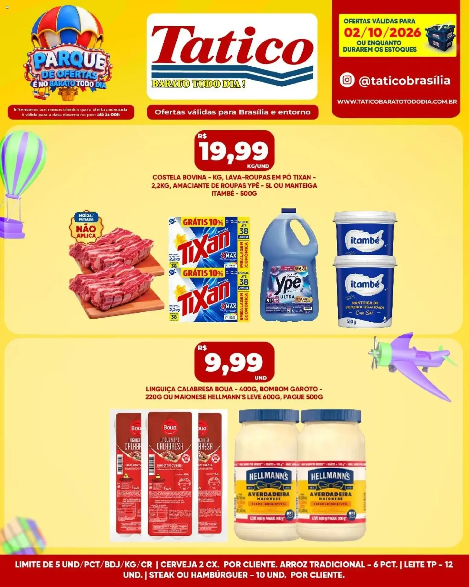 Encarte de Tatico ofertas do Dia de 02/10/2026 | Promoções Online 2 de outubro até 2 de outubro 2026 - Pagina 11