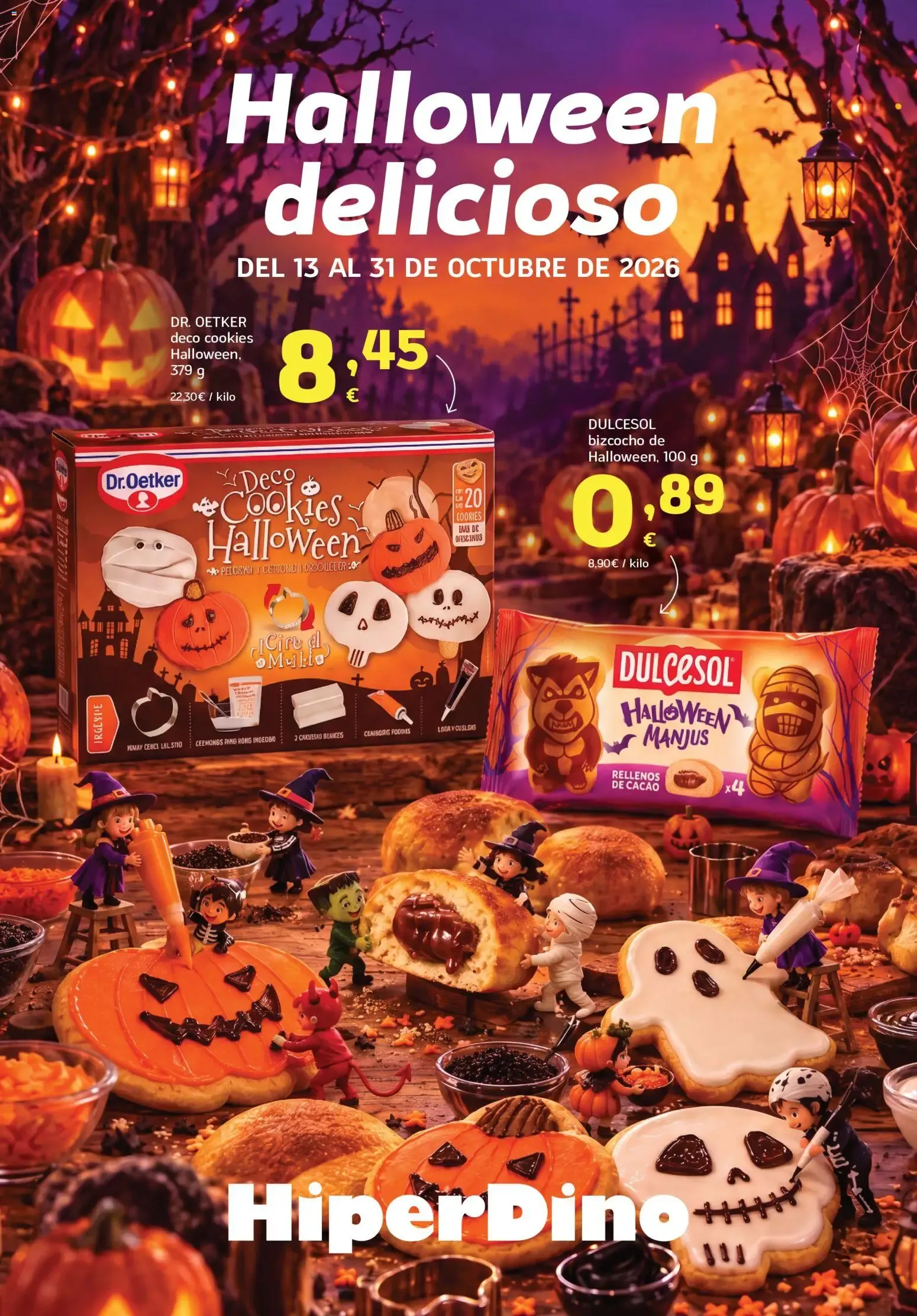 HiperDino Halloween del 13/10/2026 (catálogo)