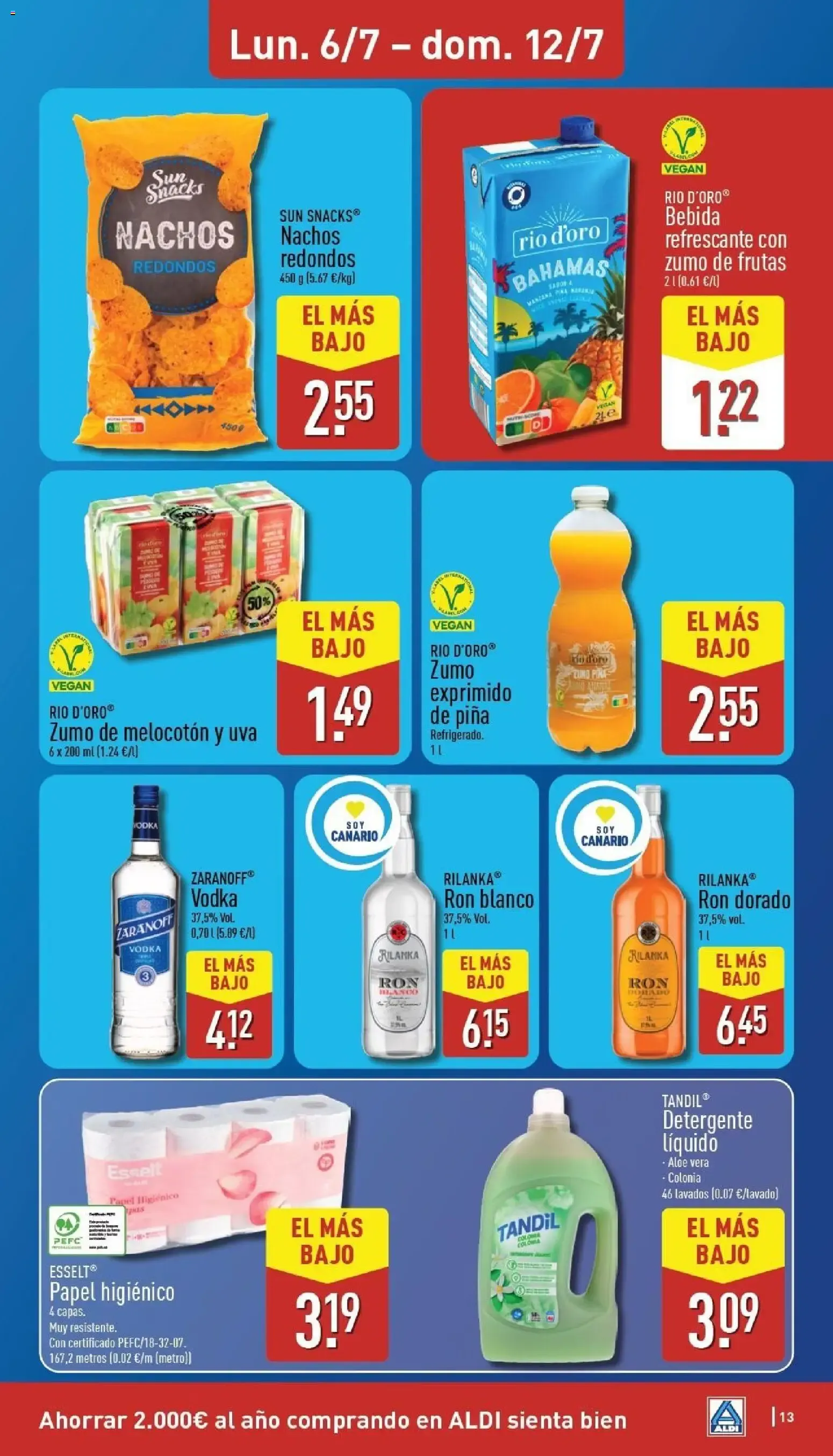 Catálogo de Un baño de frescura al mejor precio. 6 de julio al 12 de julio 2026 - Página 13