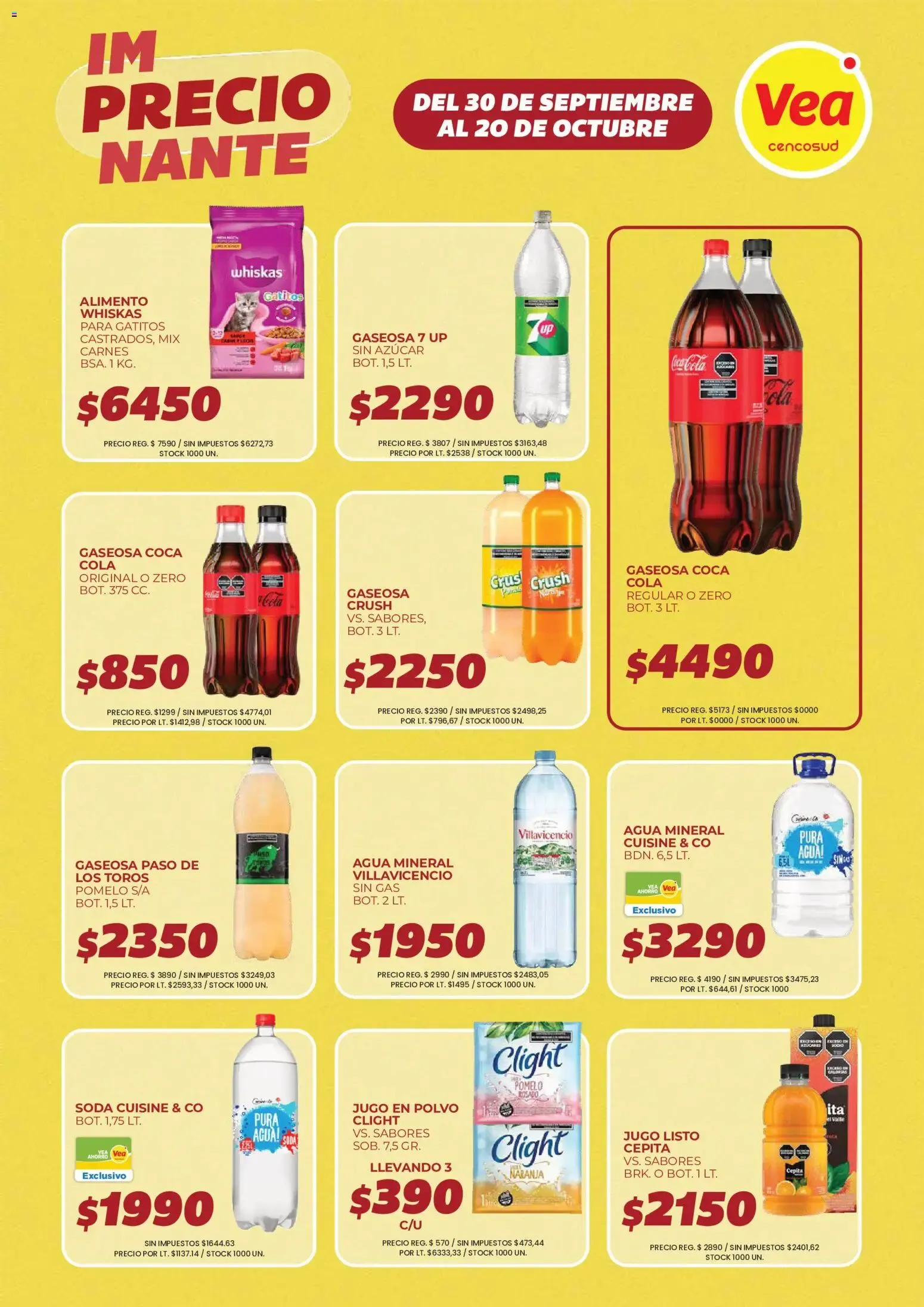Ofertas de Vea - Ofertas del 30/09/2026 - 20/10/2026 30 de septiembre al 20 de octubre 2026 - Página 8 del catálogo