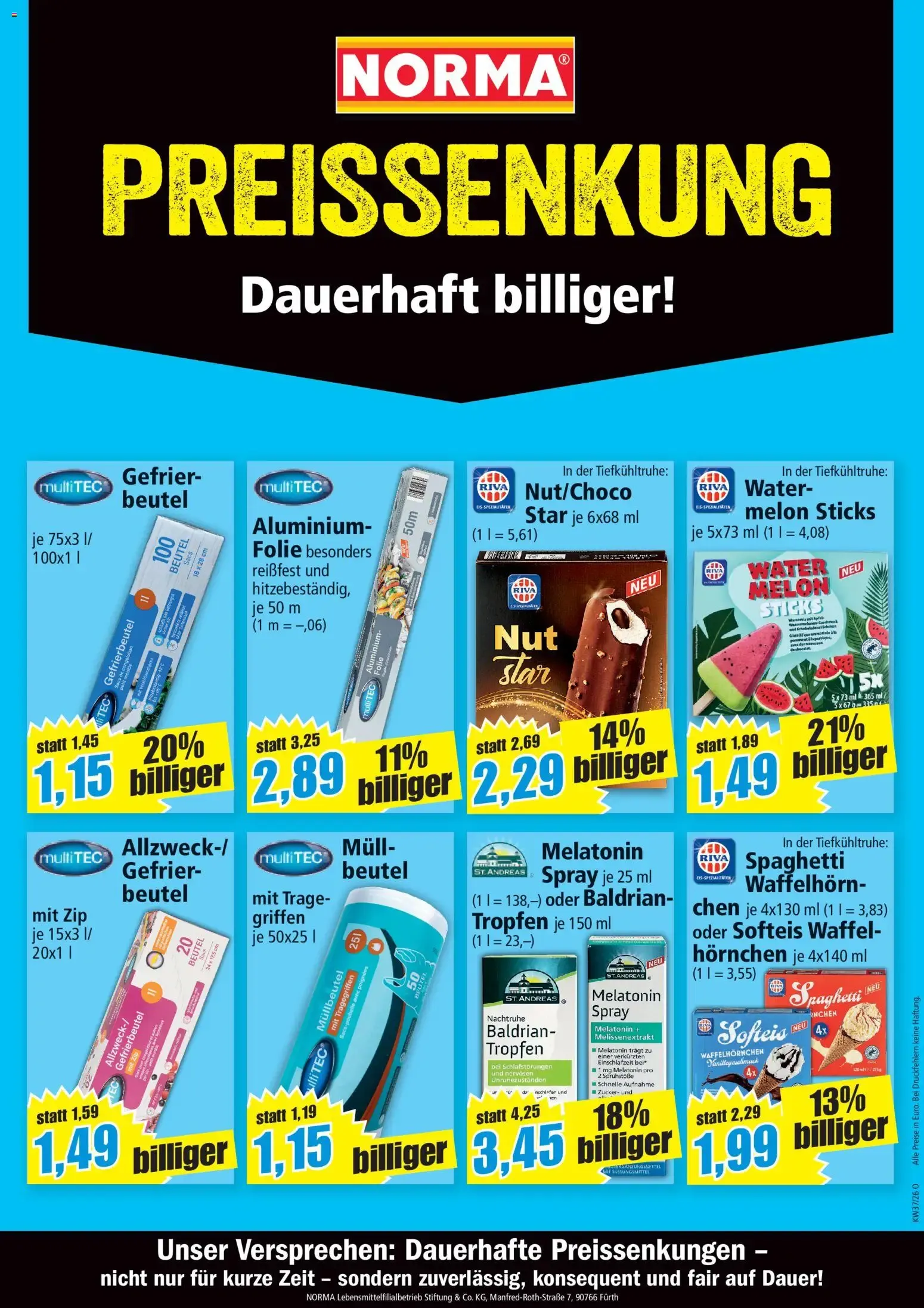 NORMA: Mehr fürs Geld ab 21. September von 21. September bis 27. September 2026 - Prospekt seite 19