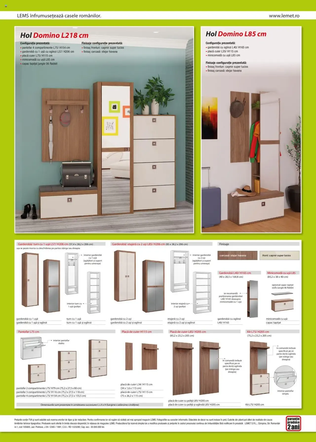 Catalog Lem’s catalog - Hol Domino - Oferta 17.11.2023 - 31.01.2027 de la 17 noiembrie până la 31 ianuarie 2027 - Revista Pagina 2